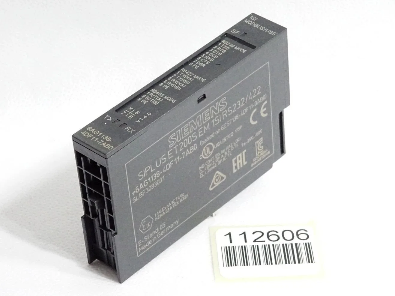Siemens 6AG1138-4DF11-7AB0 Модуль ET-200