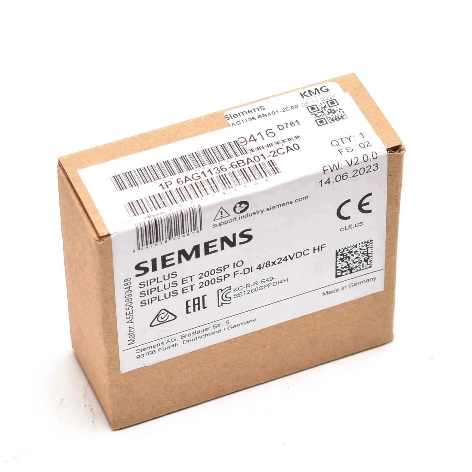 Siemens 6AG1136-6BA01-2CA0 Модуль ET-200 2