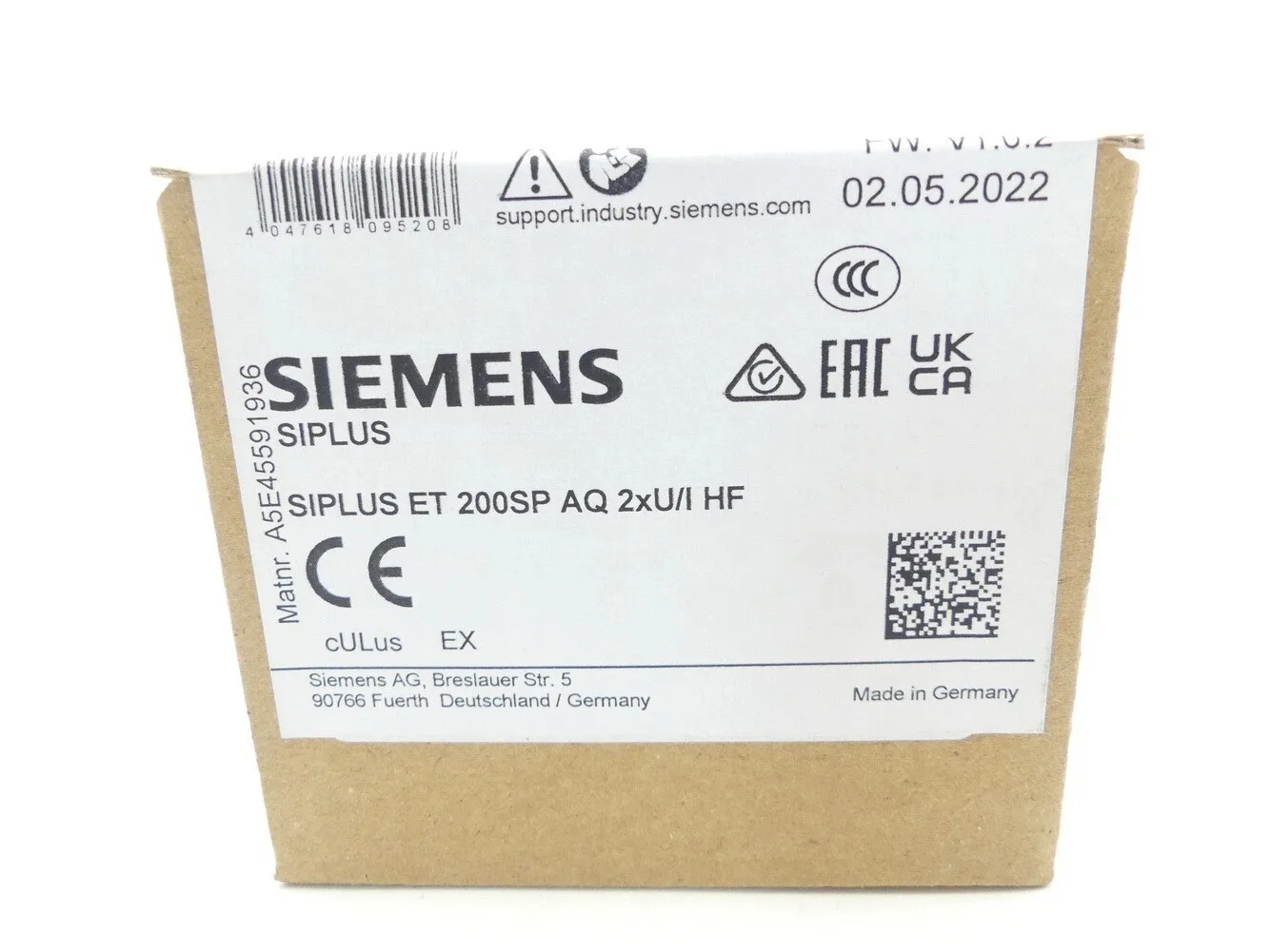 Siemens 6AG1135-6HB00-7CA1 Модуль ET-200 3