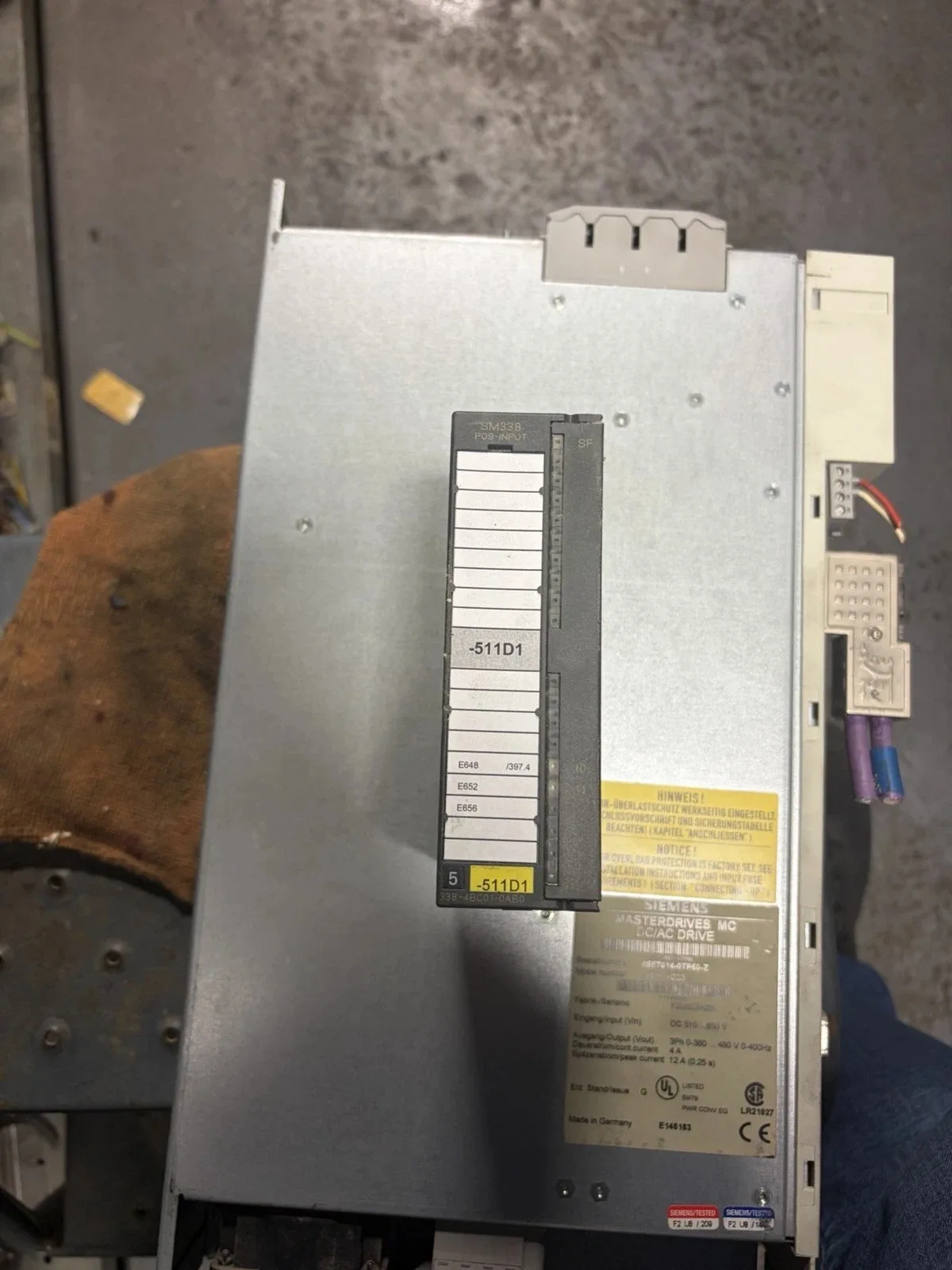 Siemens 6ES7338-4BC01-0AB0 Модуль S7-300 3