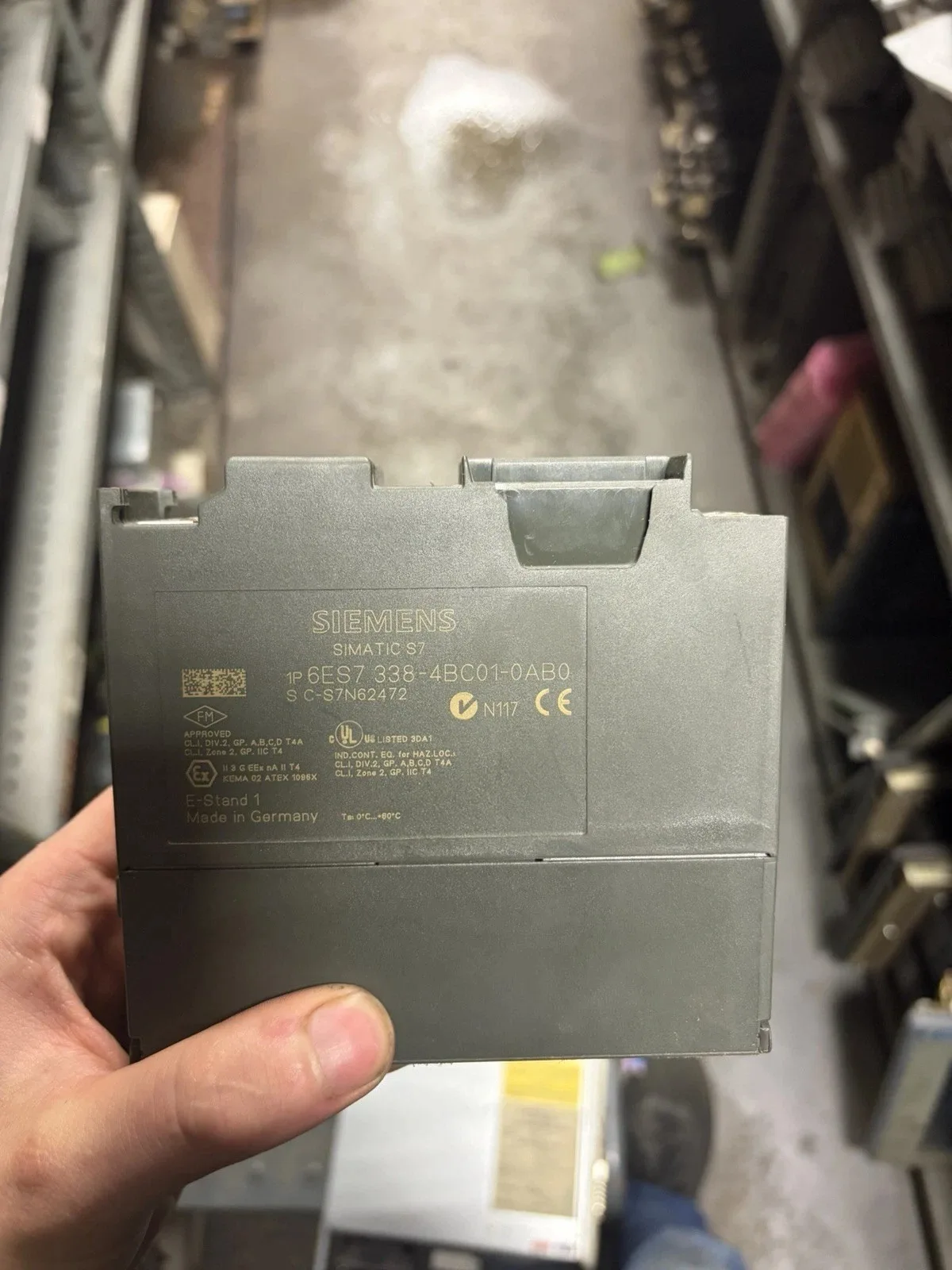 Siemens 6ES7338-4BC01-0AB0 Модуль S7-300 4
