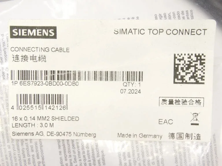 Siemens 6ES7923-0BD00-0DB0 Модуль S7-300 4