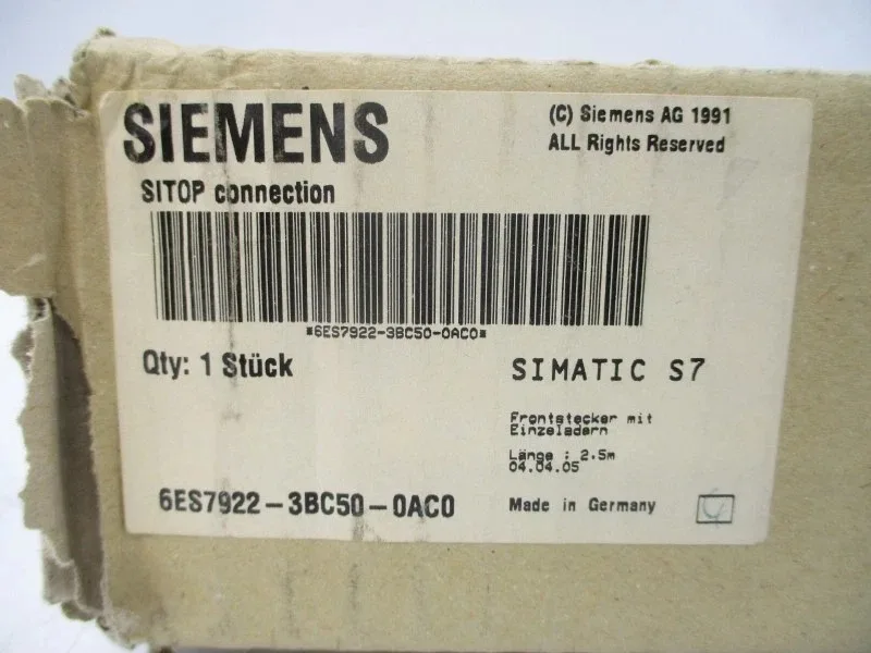 Siemens 6ES7922-3BC50-0AC0 Модуль S7-300 6
