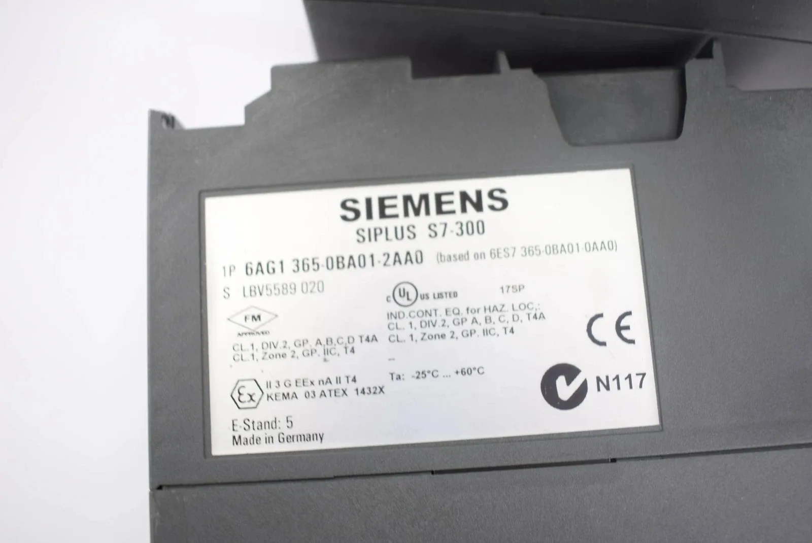 Siemens 6AG1365-0BA01-2AA0 Модуль S7-300 3
