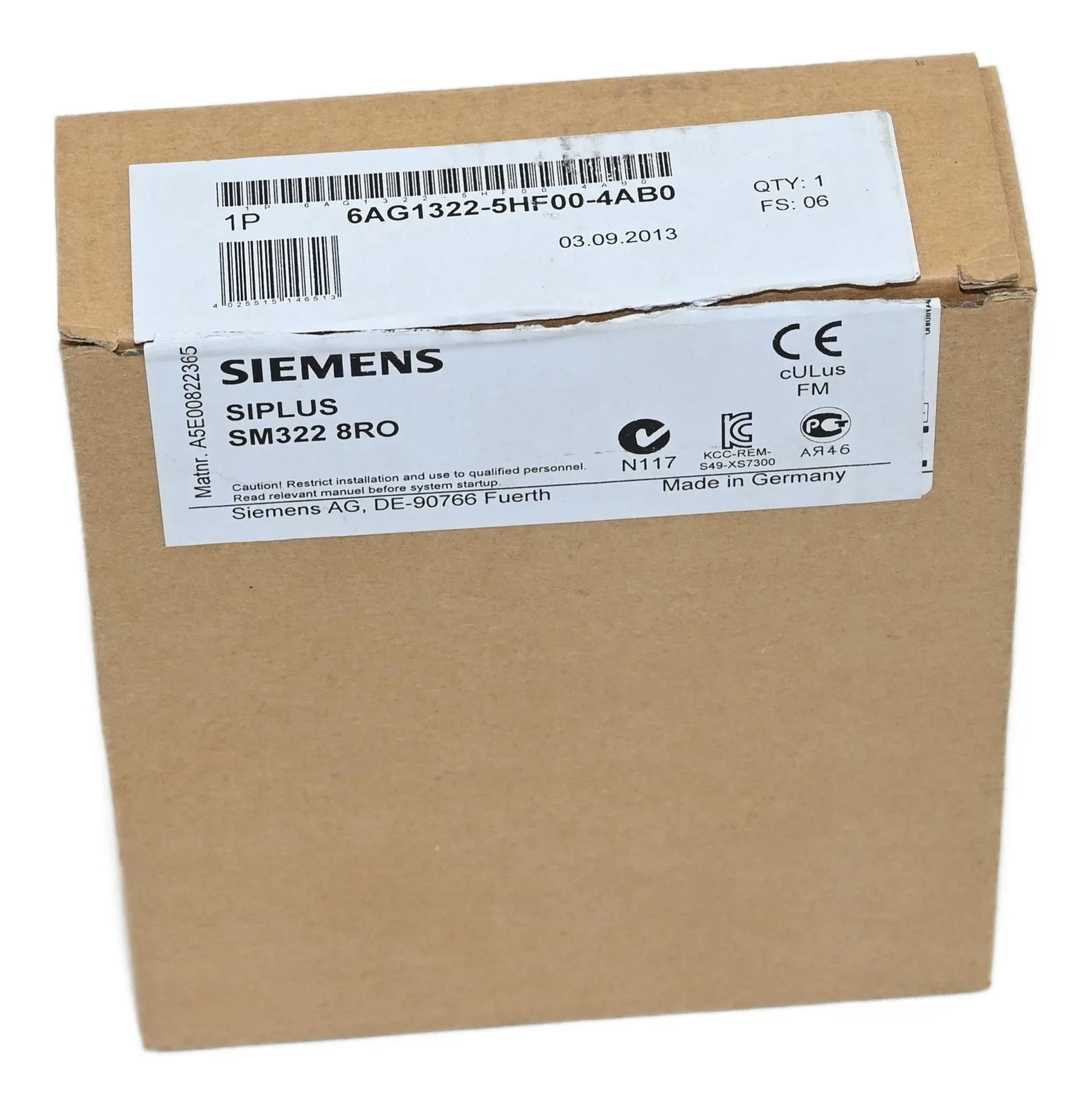 Siemens 6AG1322-5HF00-4AB0 Модуль S7-300 2