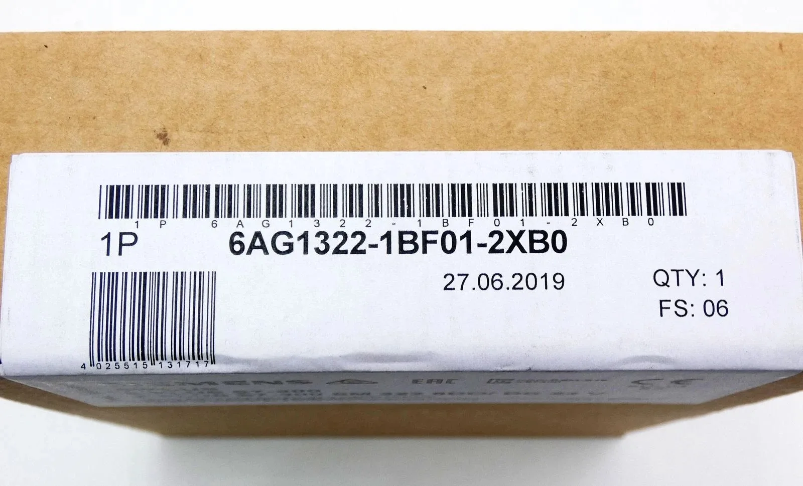Siemens 6AG1322-1BF01-2XB0 Модуль S7-300 3