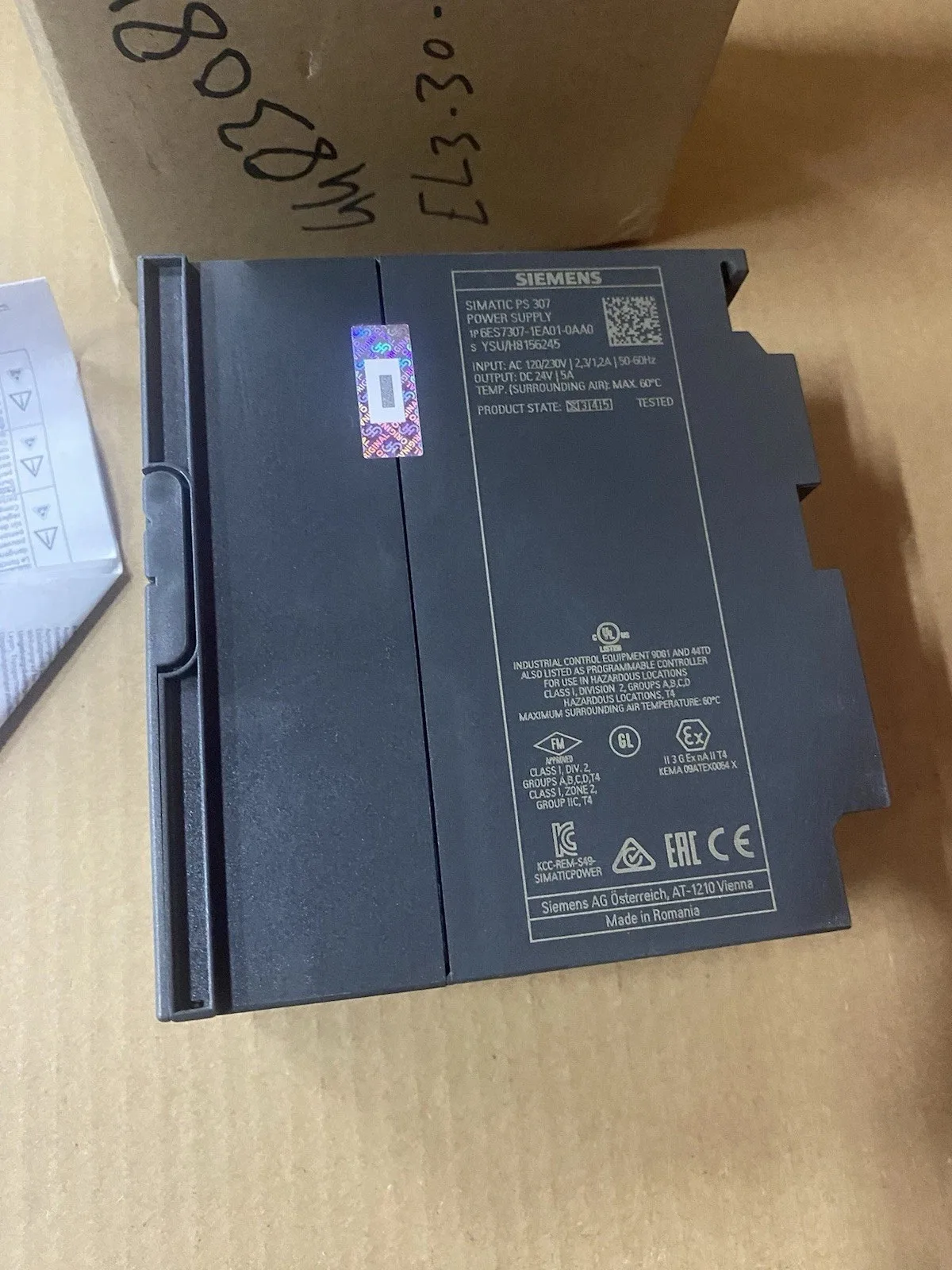 Siemens 6ES7307-1EA01-0AA0 Модуль S7-300 4