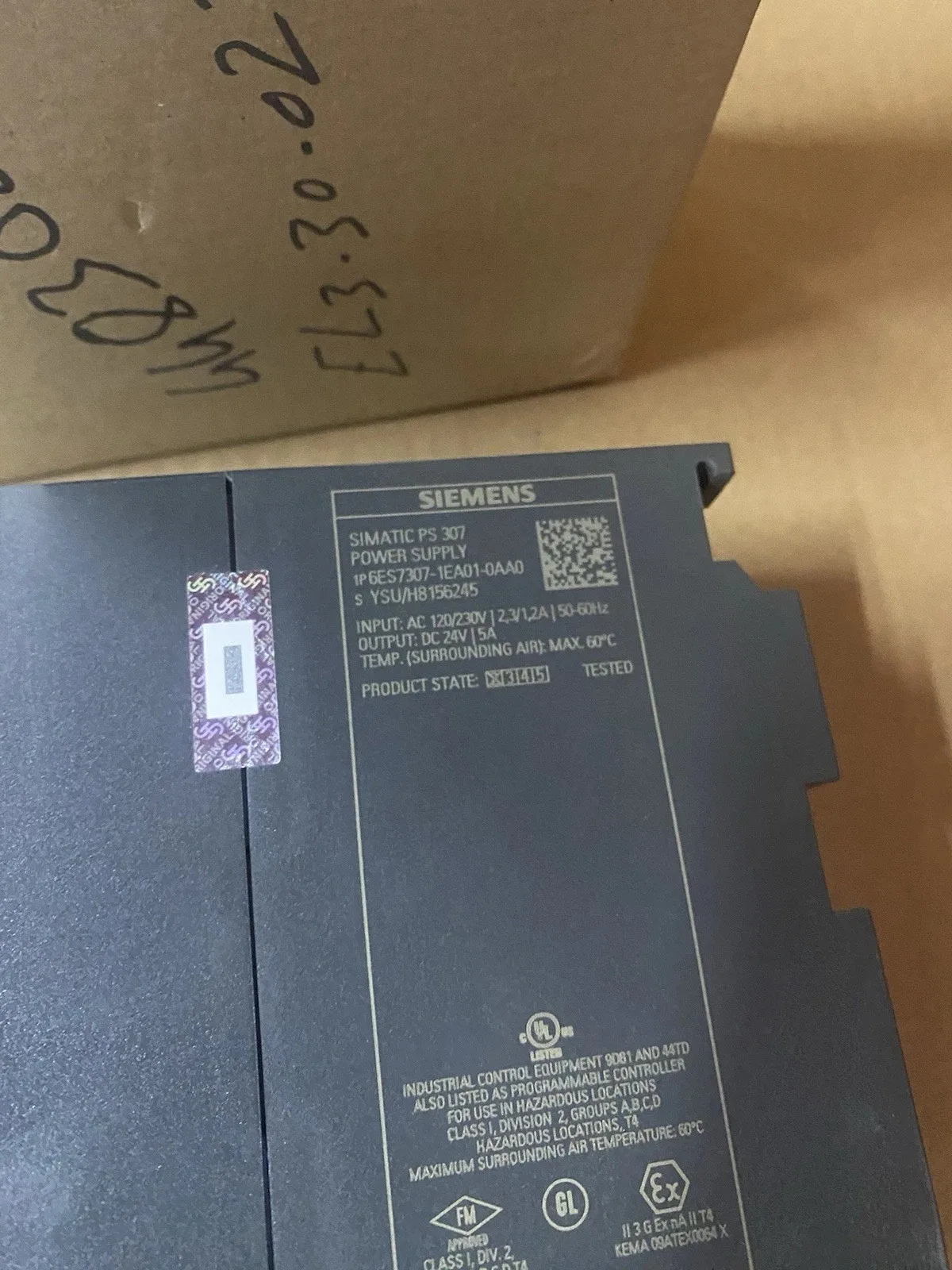Siemens 6ES7307-1EA01-0AA0 Модуль S7-300 5