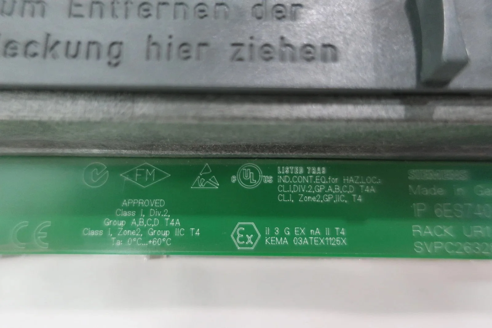 Siemens 6ES7400-1TA11-0AA0 Модуль S7-400 6