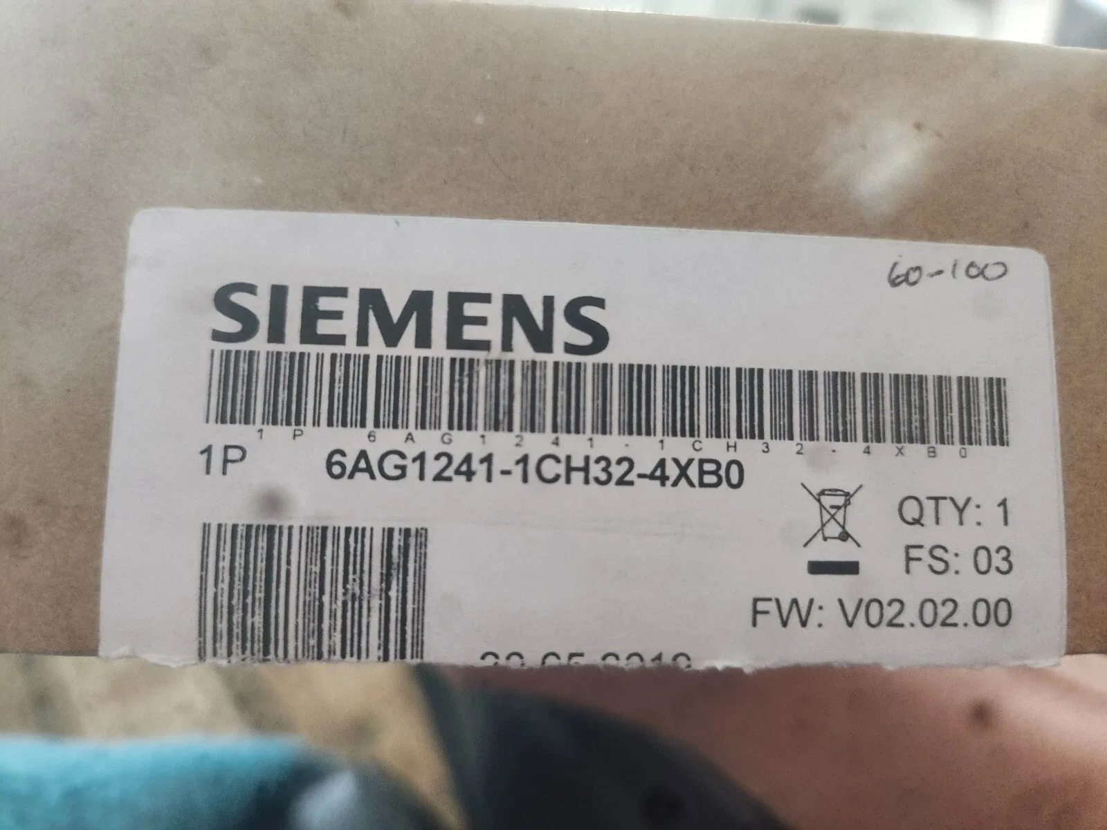 Siemens 6AG1241-1CH32-4XB0 Модуль S7-1200 3