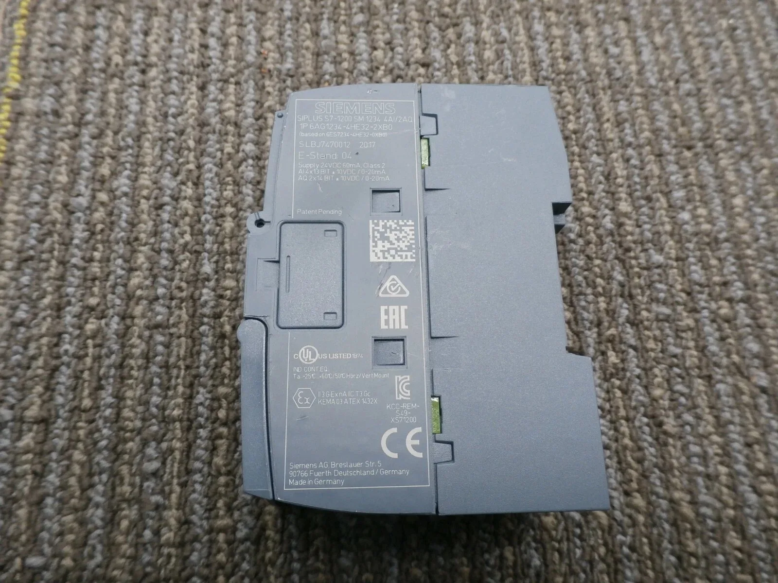 Siemens 6AG1234-4HE32-2XB0 Модуль S7-1200 2