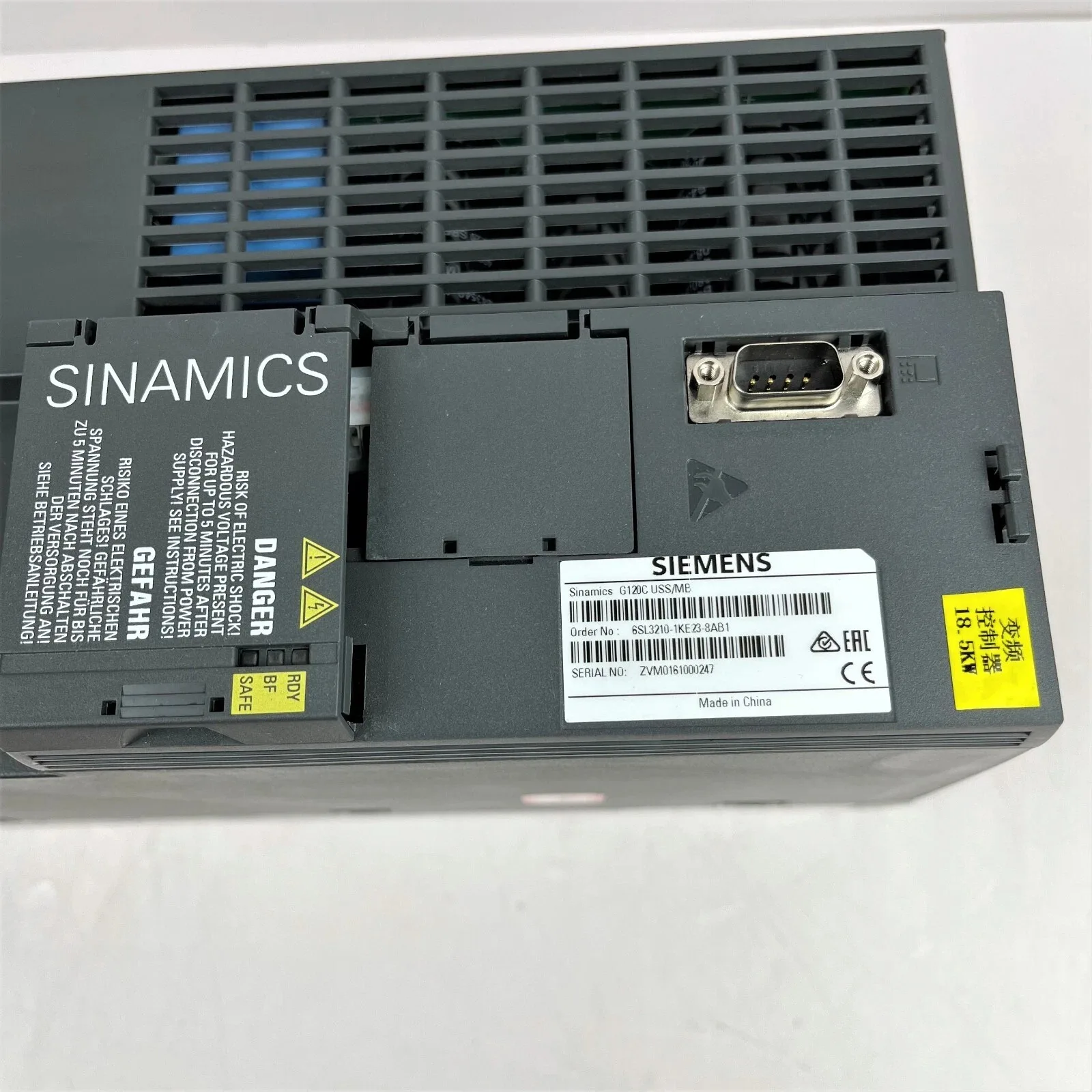 Siemens 6SL3210-1KE23-8AB1 Преобразователь частоты 8