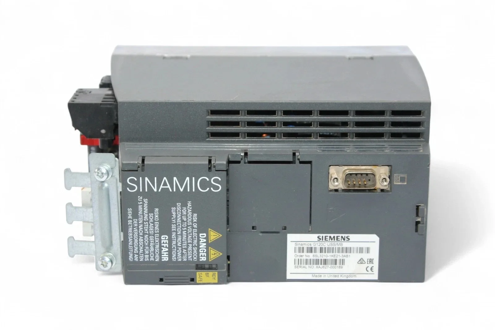 Siemens 6SL3210-1KE21-3AB1 Преобразователь частоты 5