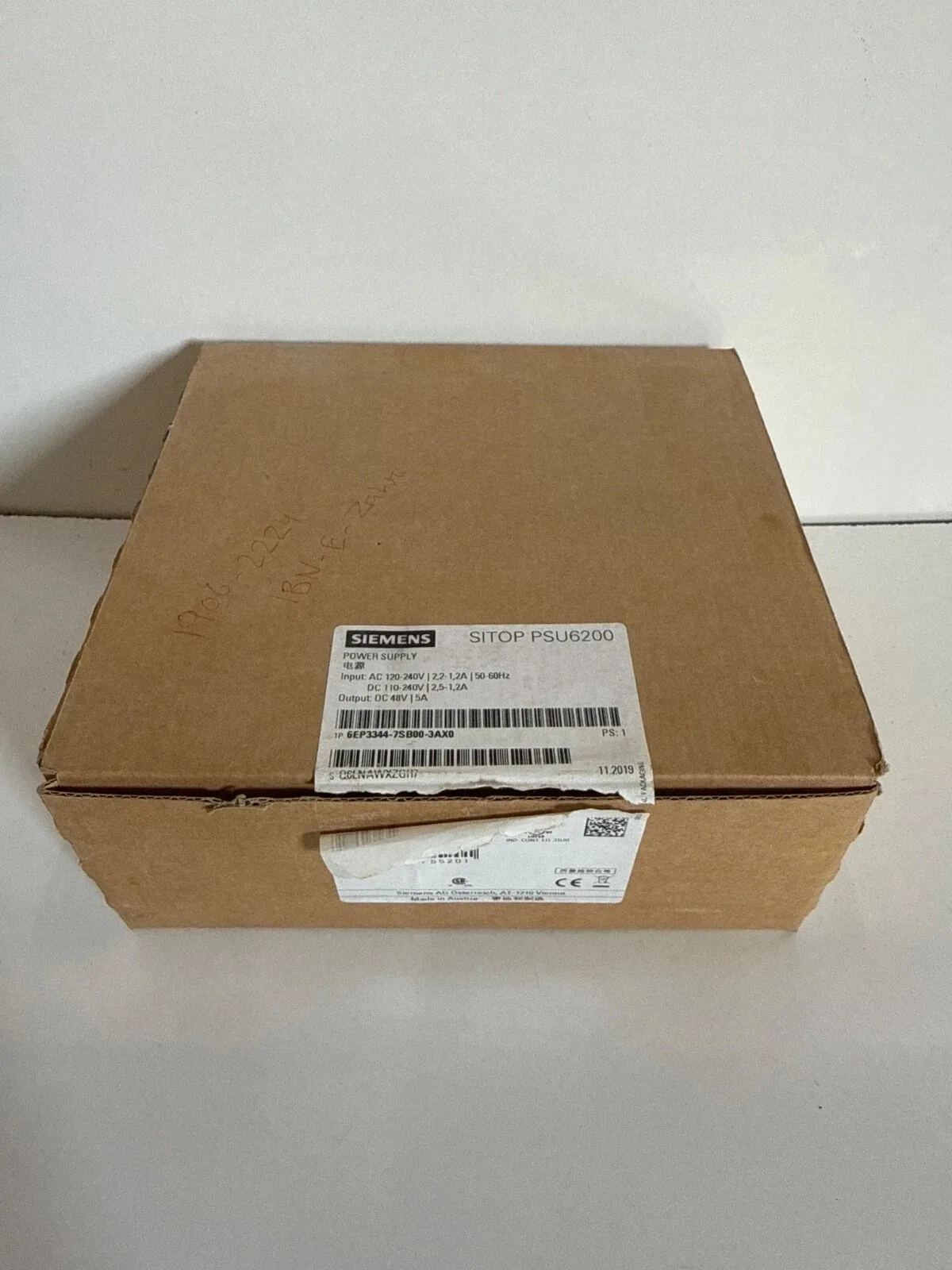 Siemens 6EP3344-7SB00-3AX0 Источник питания переменного тока 7