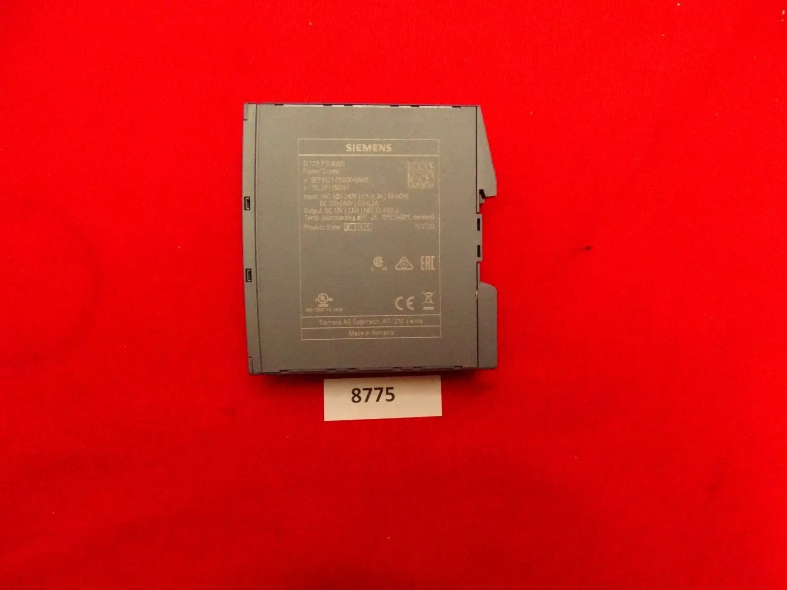 Siemens 6EP3321-7SB00-0AX0 Источник питания переменного тока 3