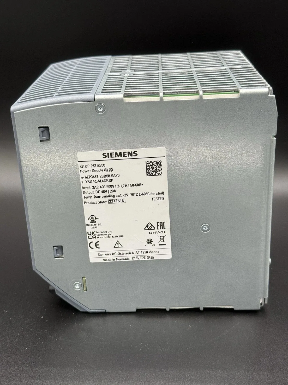 Siemens 6EP3447-8SB00-0AY0 Источник питания переменного тока 4