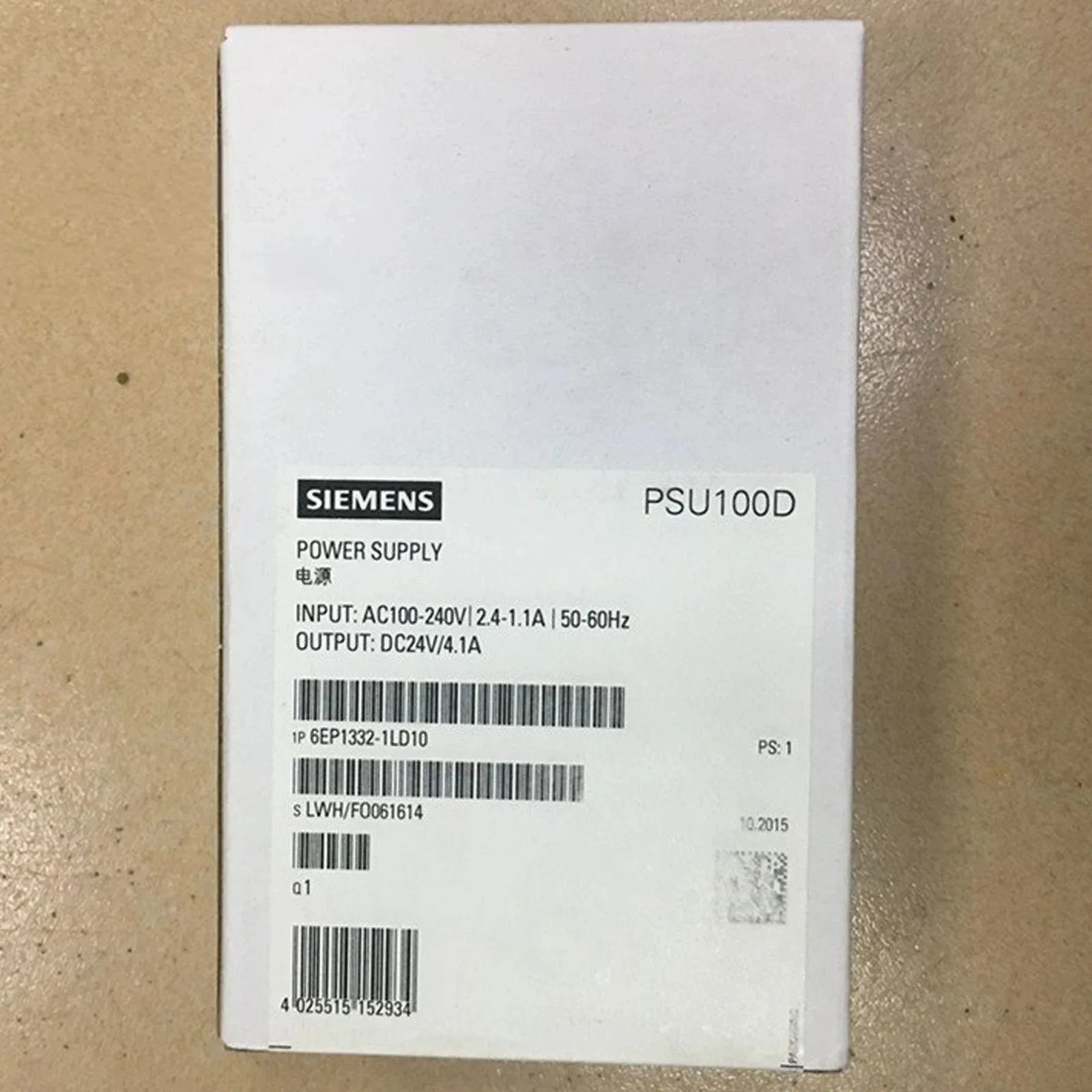 Siemens 6EP1332-1LD10 Источник питания постоянного тока 3