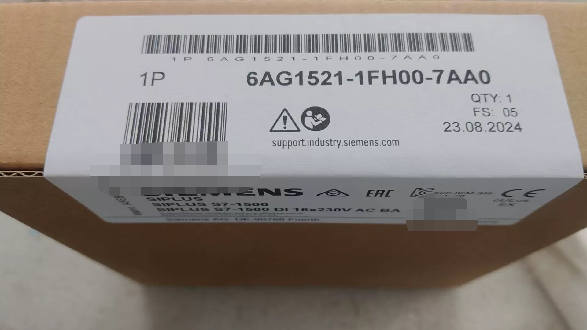 Siemens 6AG1521-1FH00-7AA0 Модуль S7-1500