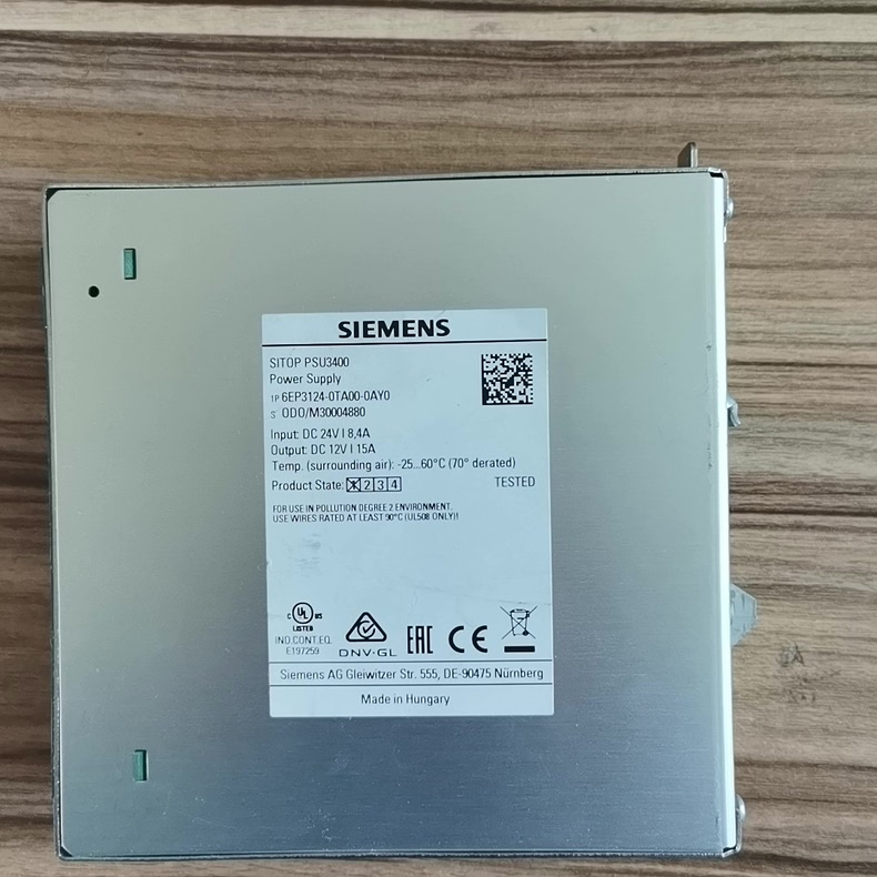 Siemens 6EP3124-0TA00-0AY0 Источник питания постоянного тока 2