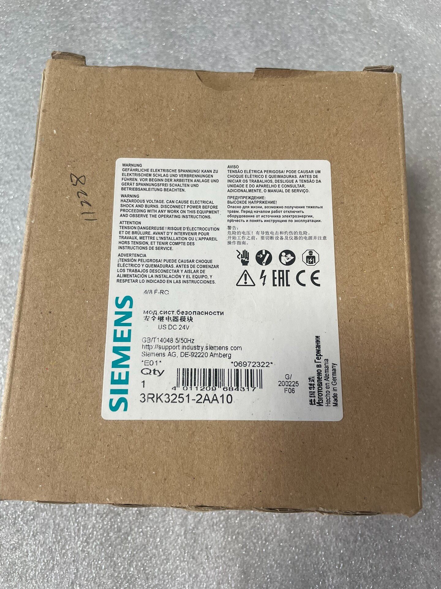Siemens 3RK3251-2AA10 Модуль 5