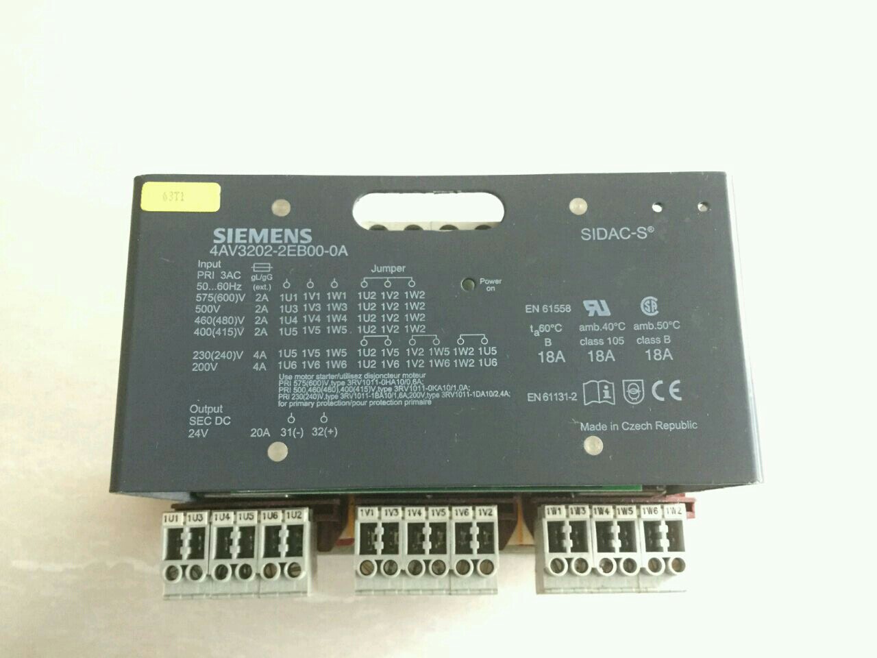 Siemens 4AV3202-2EB00-0A Источник питания 4