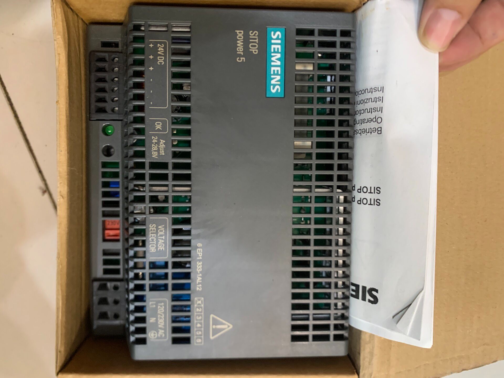Siemens 6EP1333-1AL12 Источник питания