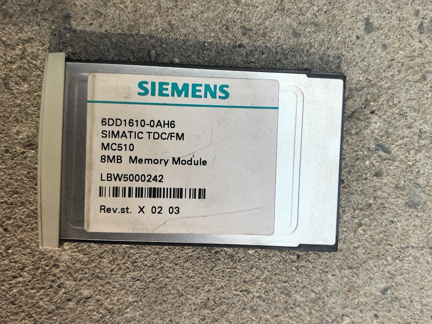 Siemens 6DD1610-0AH6 Модуль S7-400