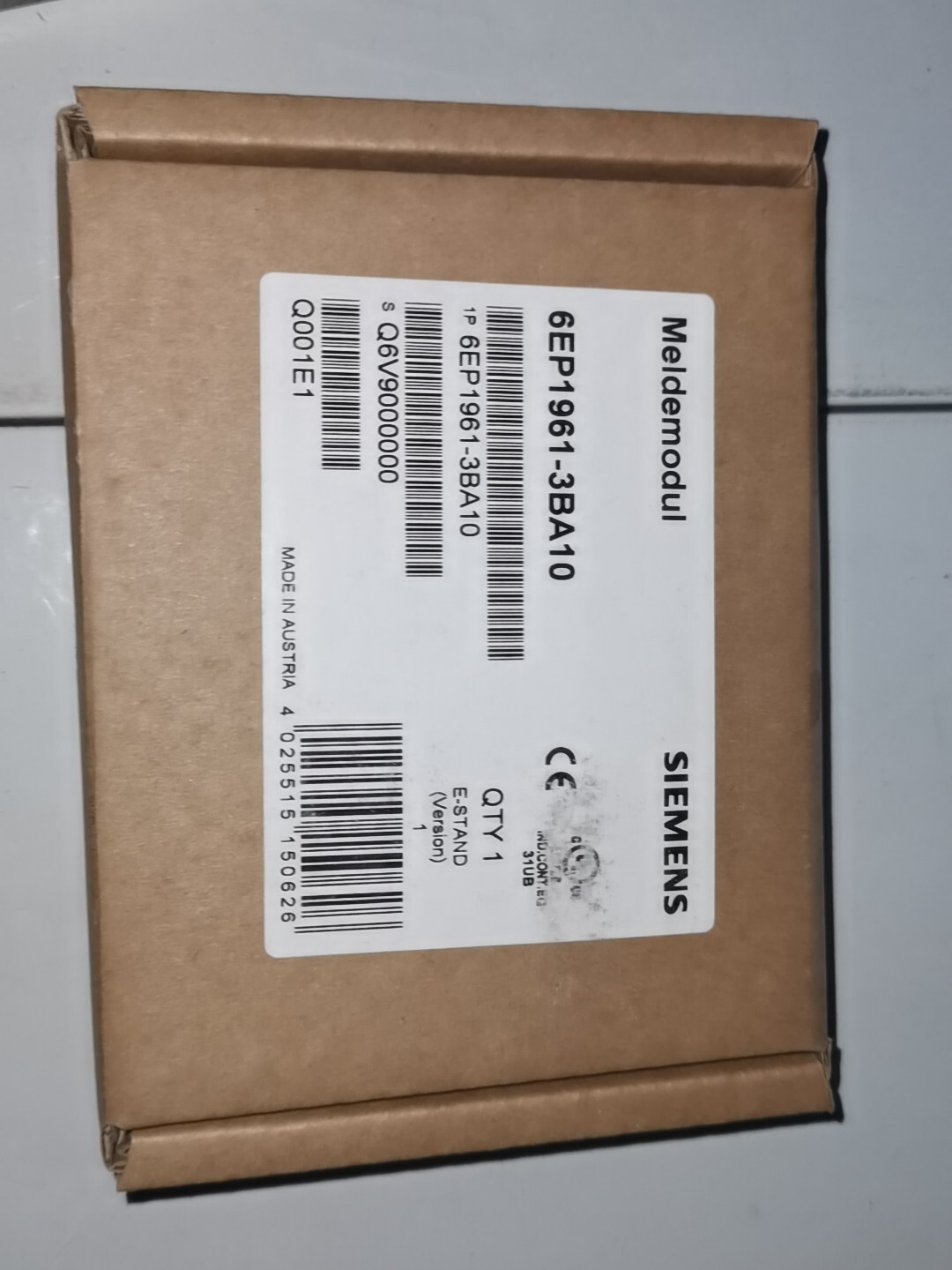 Siemens 6EP1961-3BA10 Модуль