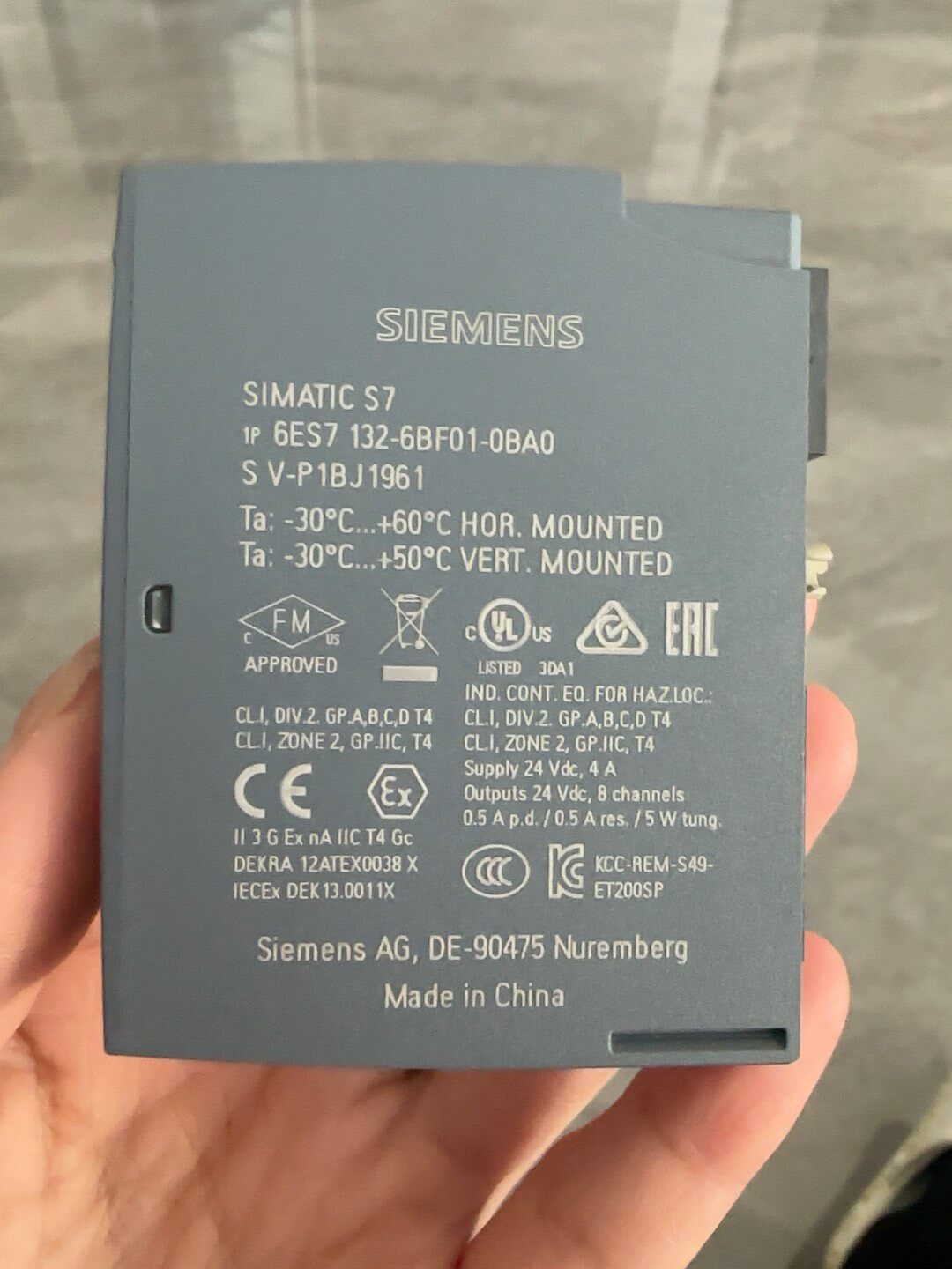 Siemens 6ES7132-6BF01-0BA0 Модуль ET-200