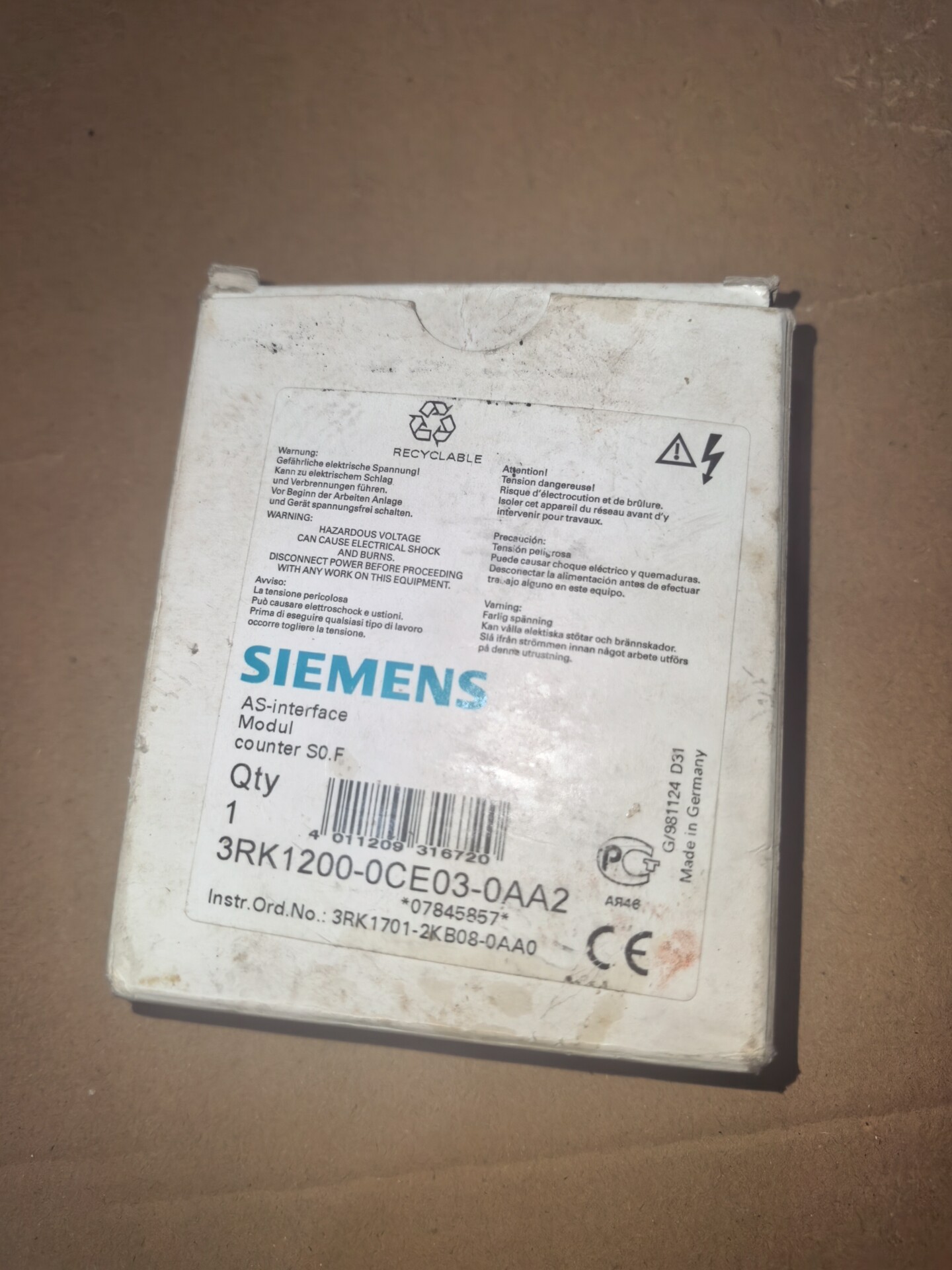 Siemens 3RK1200-0CE03-0AA2 Модуль 2