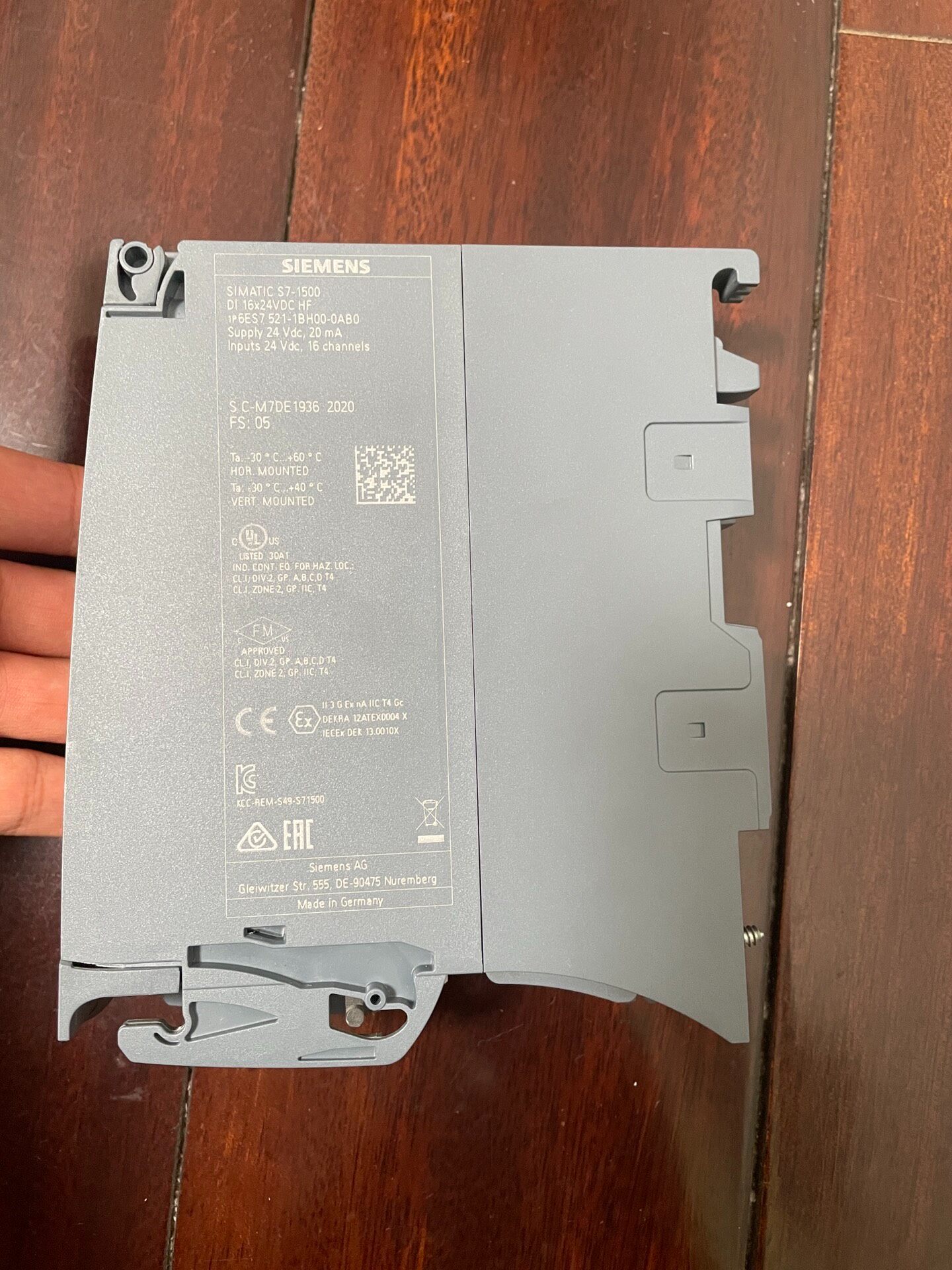 Siemens 6ES7521-1BH00-0AB0 Модуль S7-1500 2