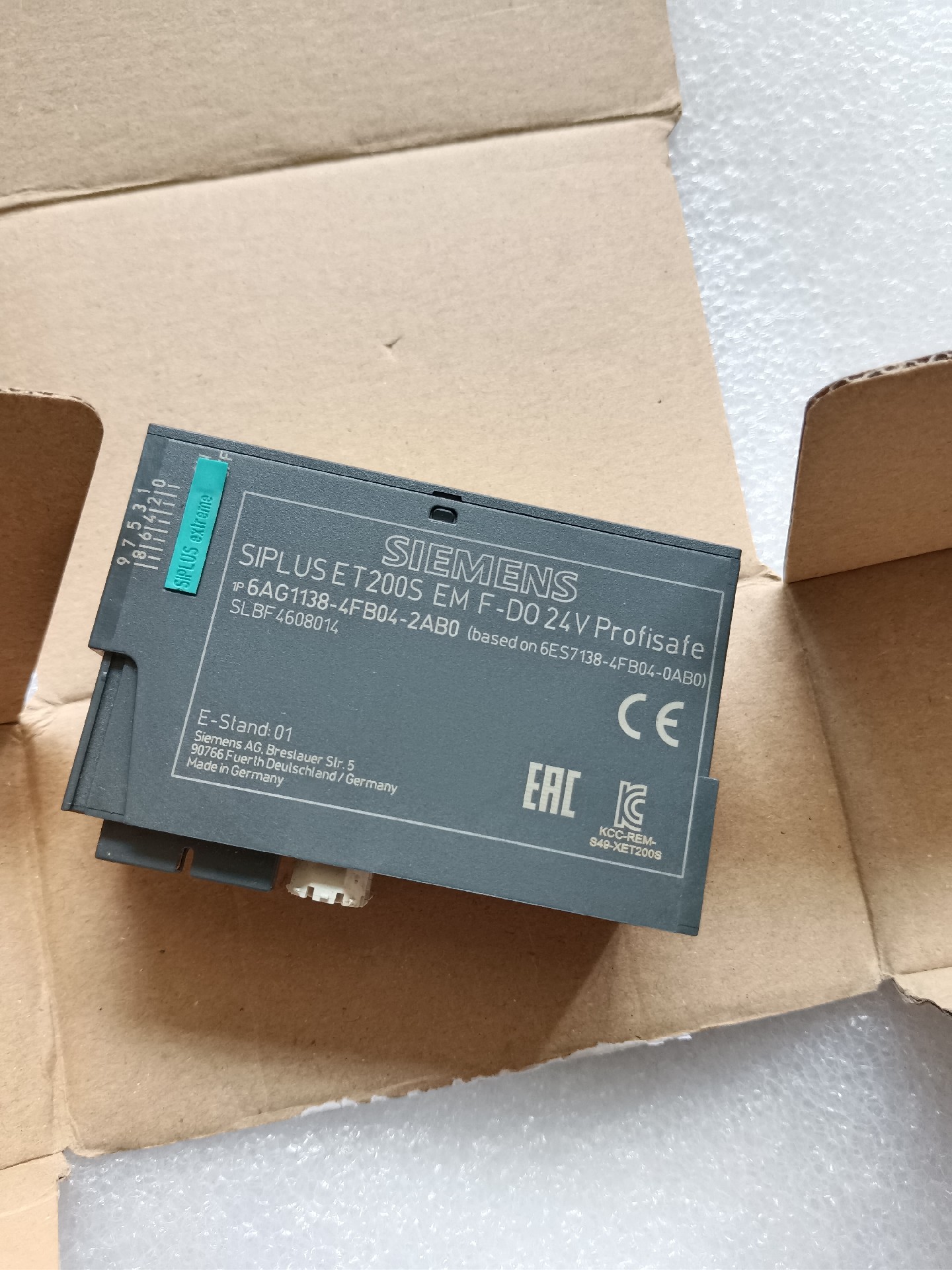 Siemens 6AG1138-4FB04-2AB0 Модуль ET-200