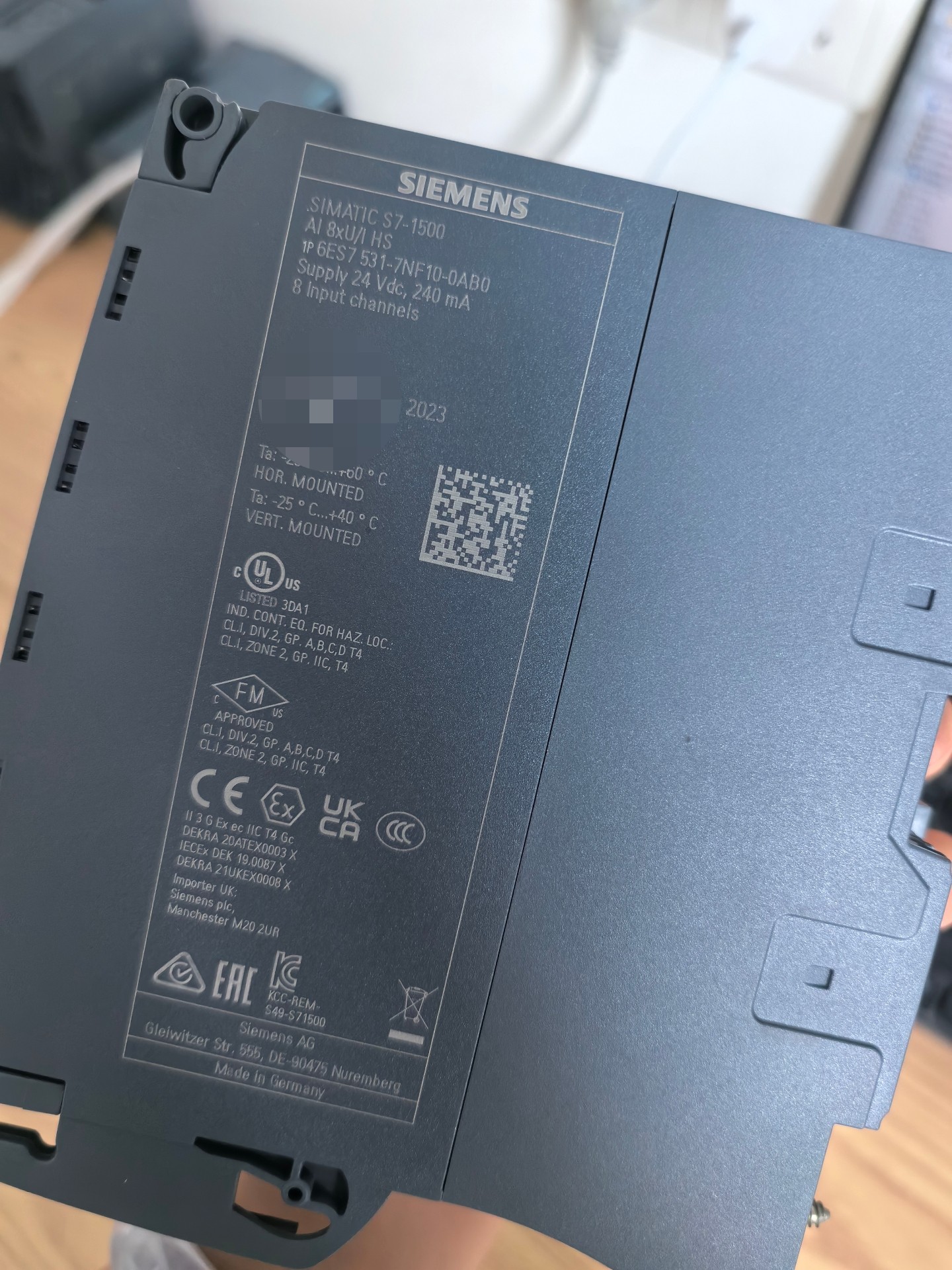 Siemens 6ES7531-7NF10-0AB0 Модуль S7-1500