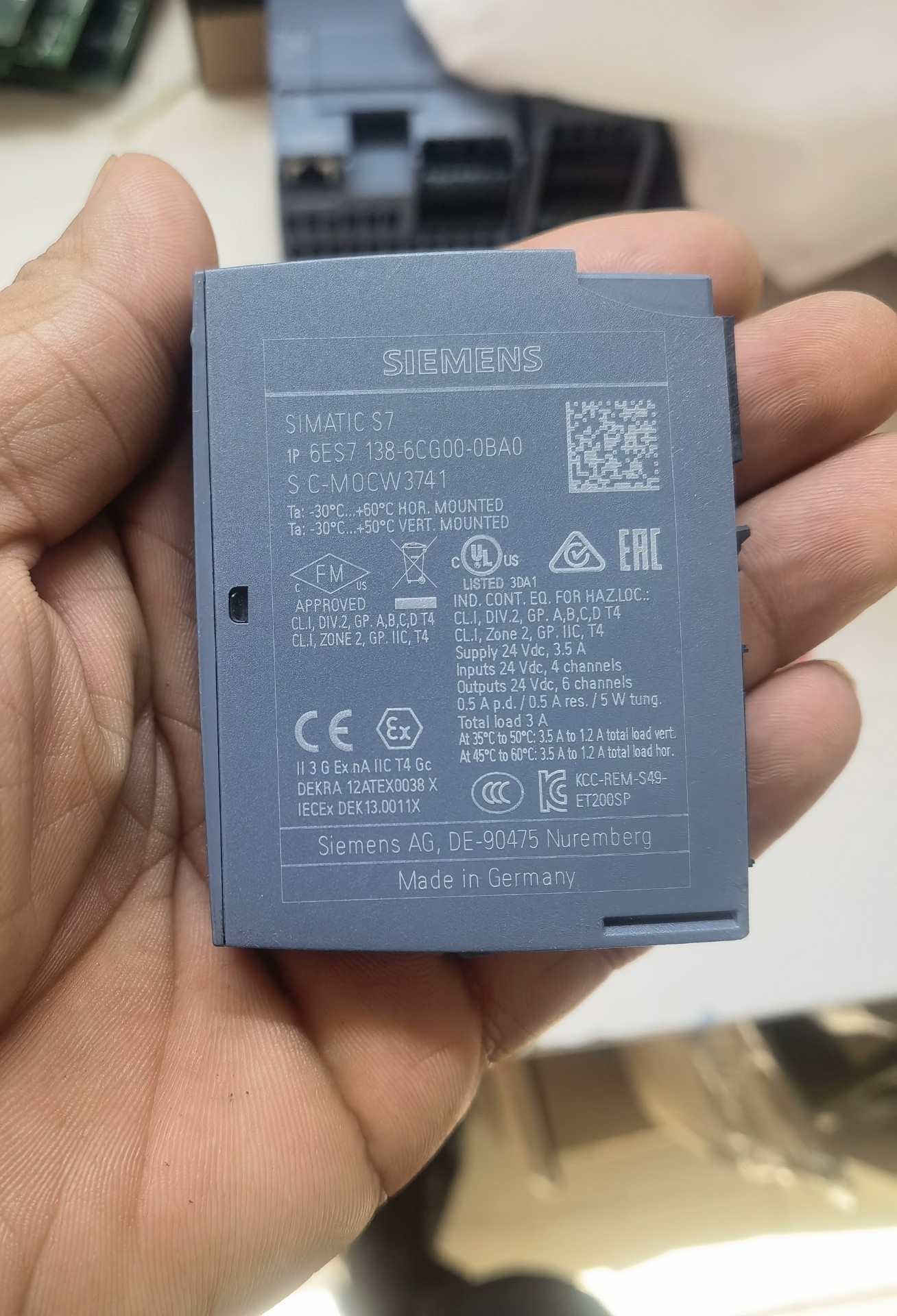 Siemens 6ES7138-6CG00-0BA0 Модуль ET-200