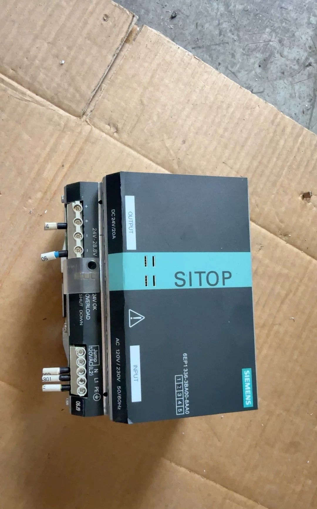 Siemens 6EP1336-3BA00-8AA0 Источник питания постоянного тока