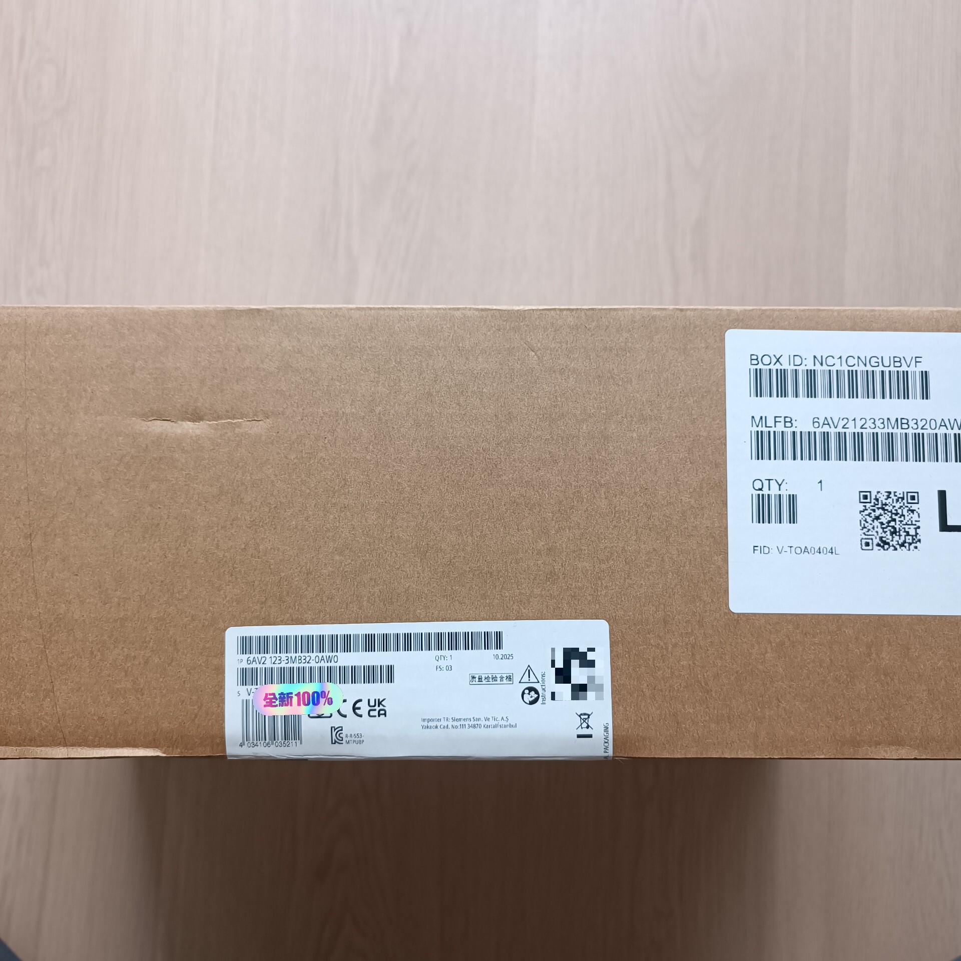 Siemens 6AV2123-3MB32-0AW0 Панели оператора / HMI