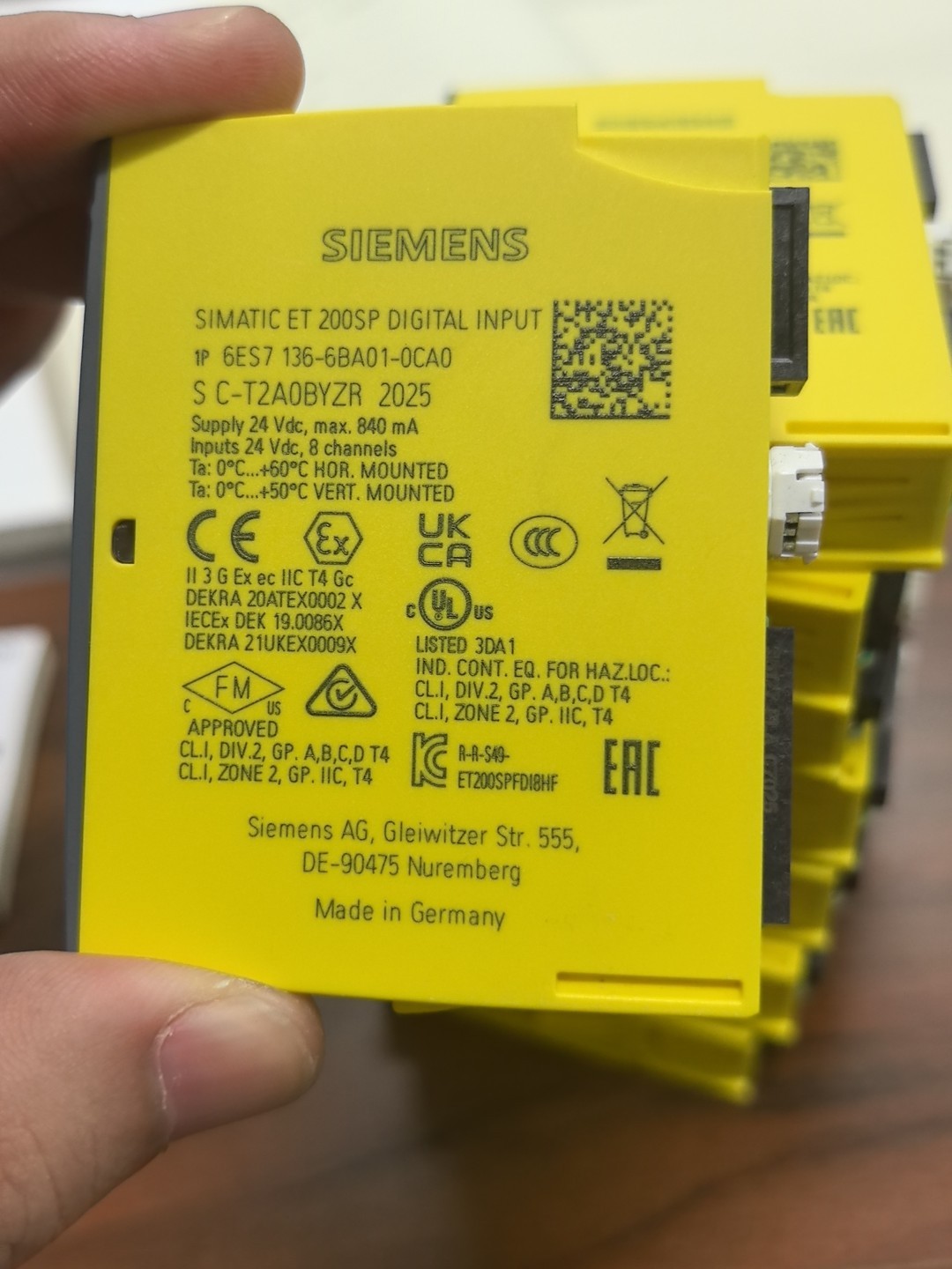 Siemens 6ES7136-6BA01-0CA0 Модуль ET-200
