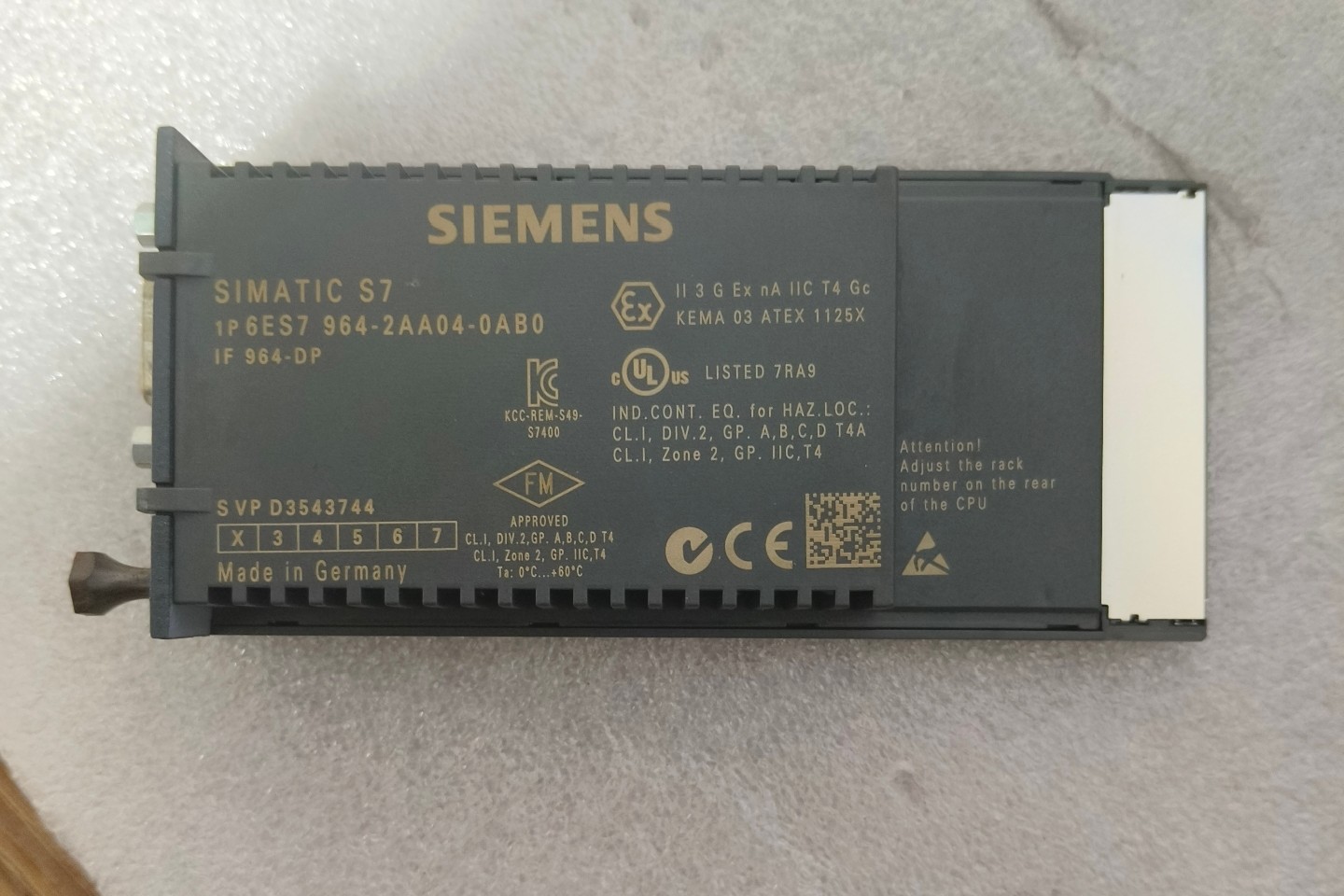 Siemens 6ES7964-2AA04-0AB0 Модуль S7-400