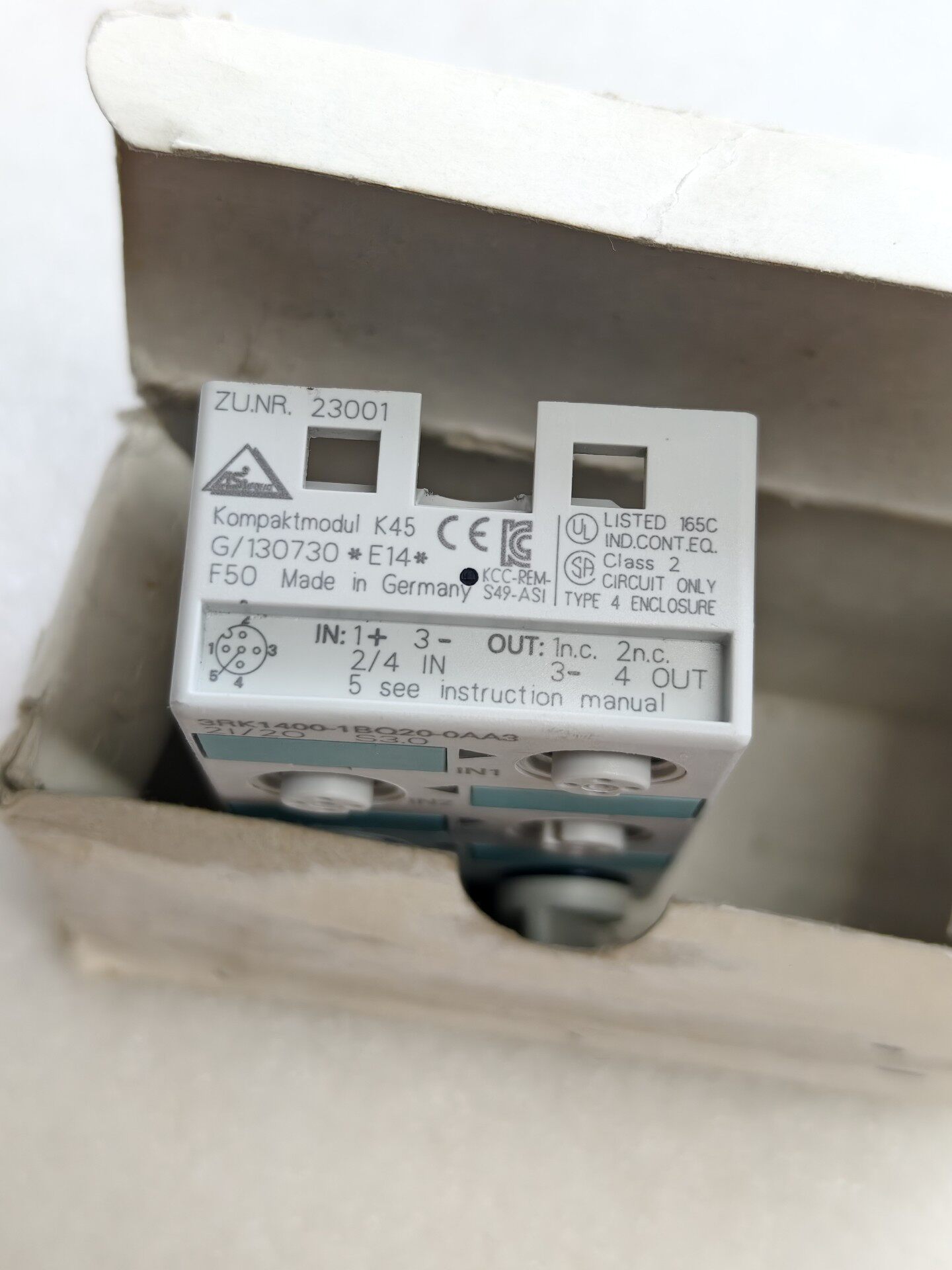Siemens 3RK1400-1BQ20-0AA3 Модуль 5