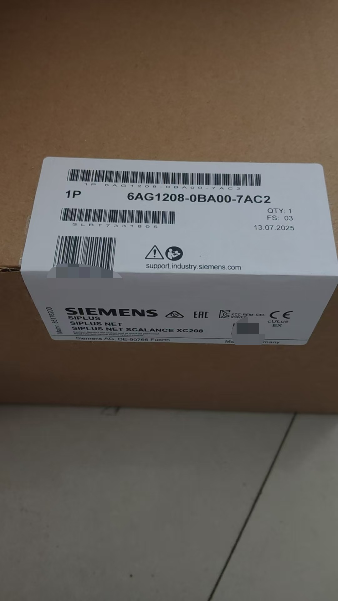 Siemens 6AG1208-0BA00-7AC2 Модуль