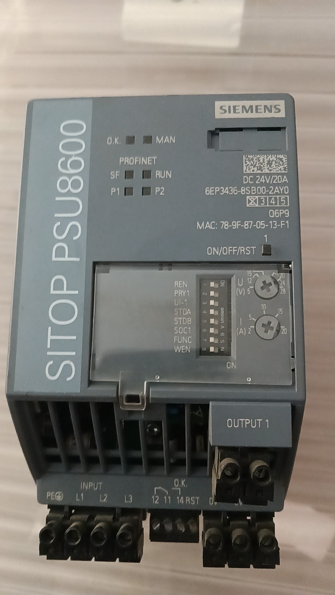 Siemens 6EP3436-8SB00-2AY0 Источник питания постоянного тока