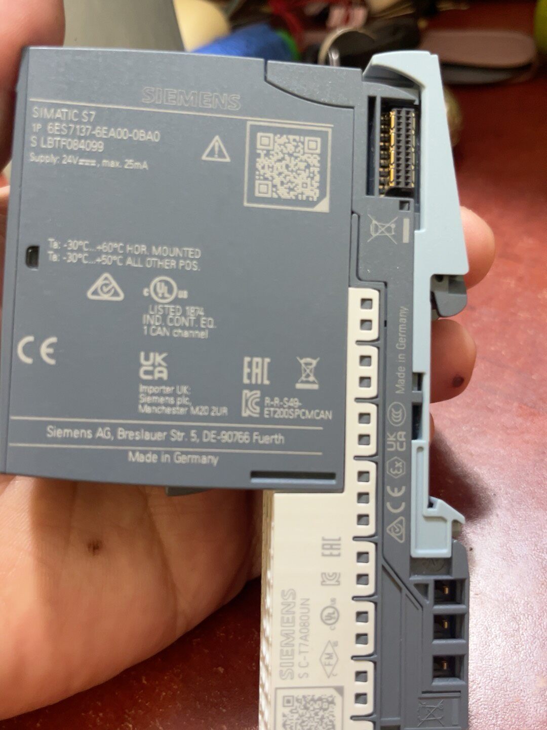 Siemens 6ES7137-6EA00-0BA0 Модуль ET-200