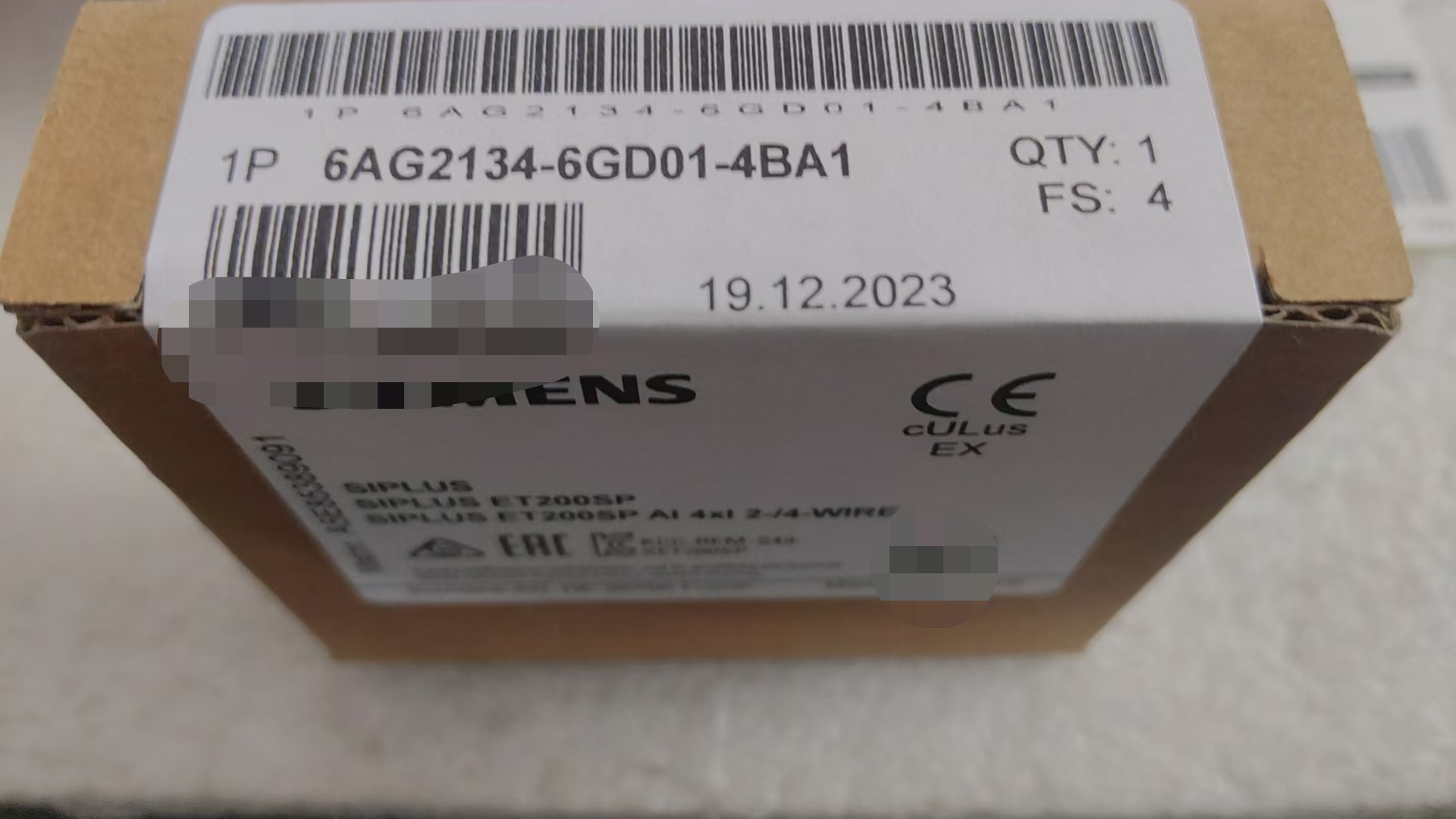 Siemens 6AG2134-6GD01-4BA1 Модуль ET-200