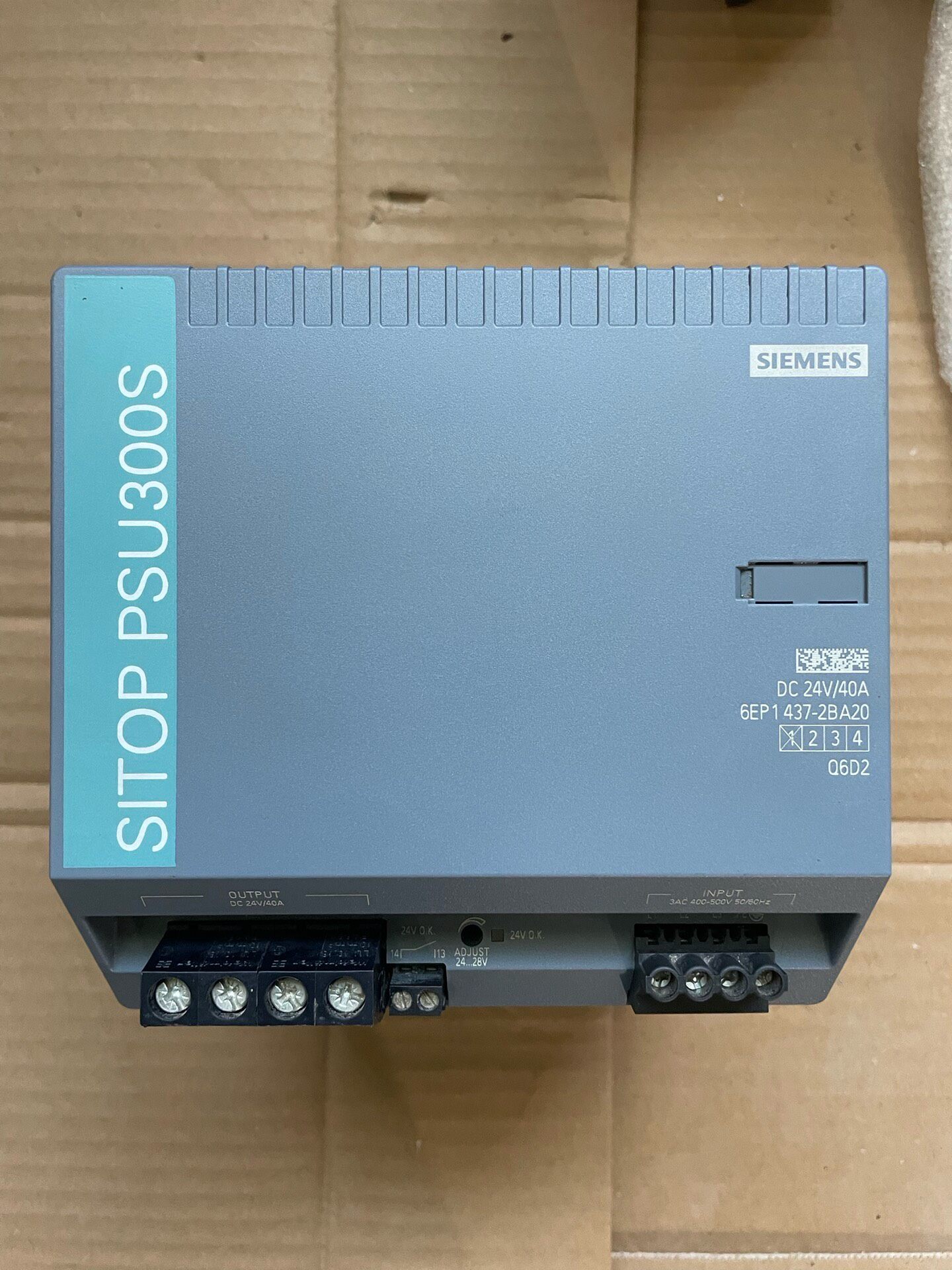 Siemens 6EP1437-2BA20 Источник питания постоянного тока