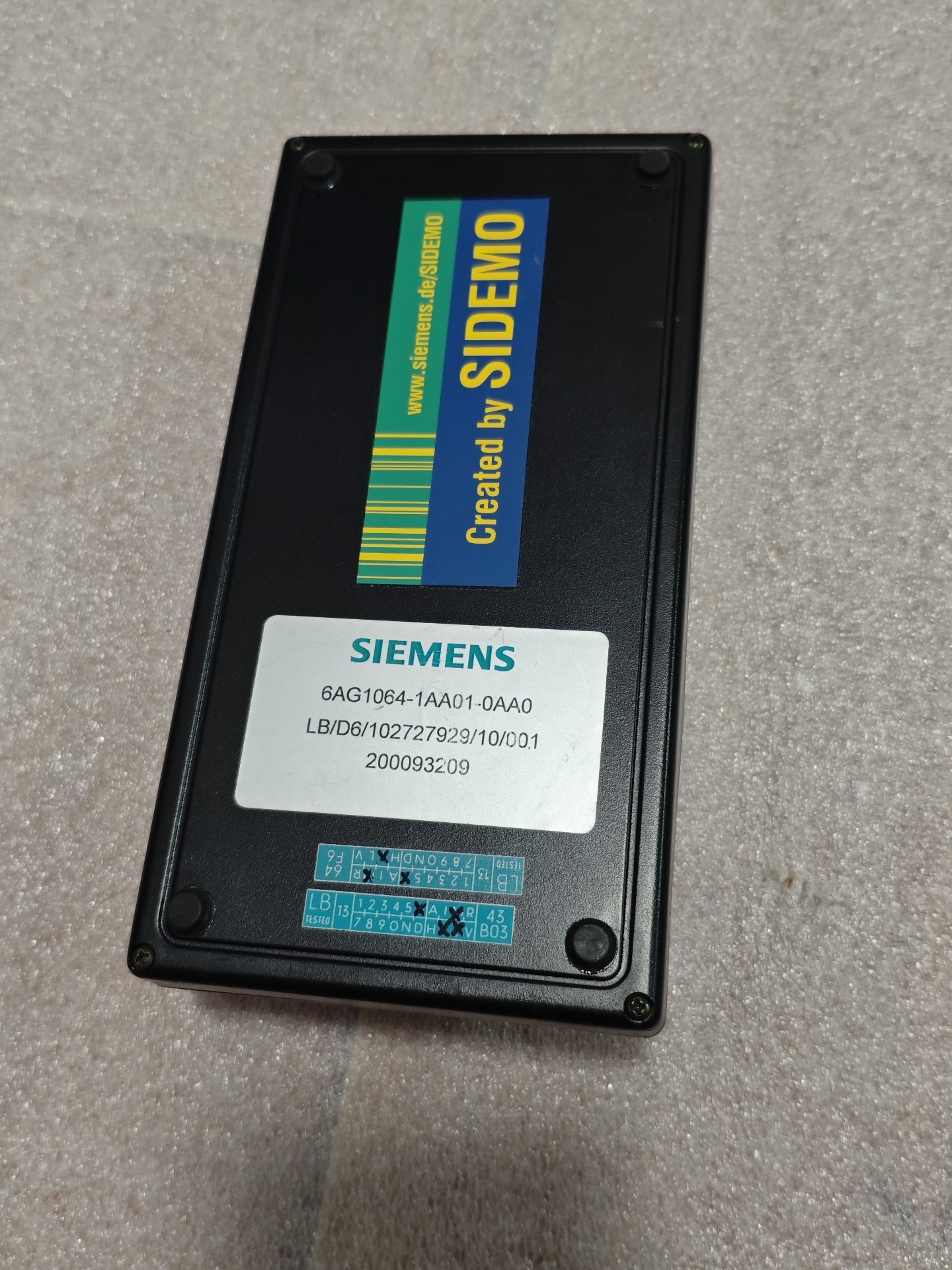 Siemens 6AG1064-1AA01-0AA0 Модуль 2