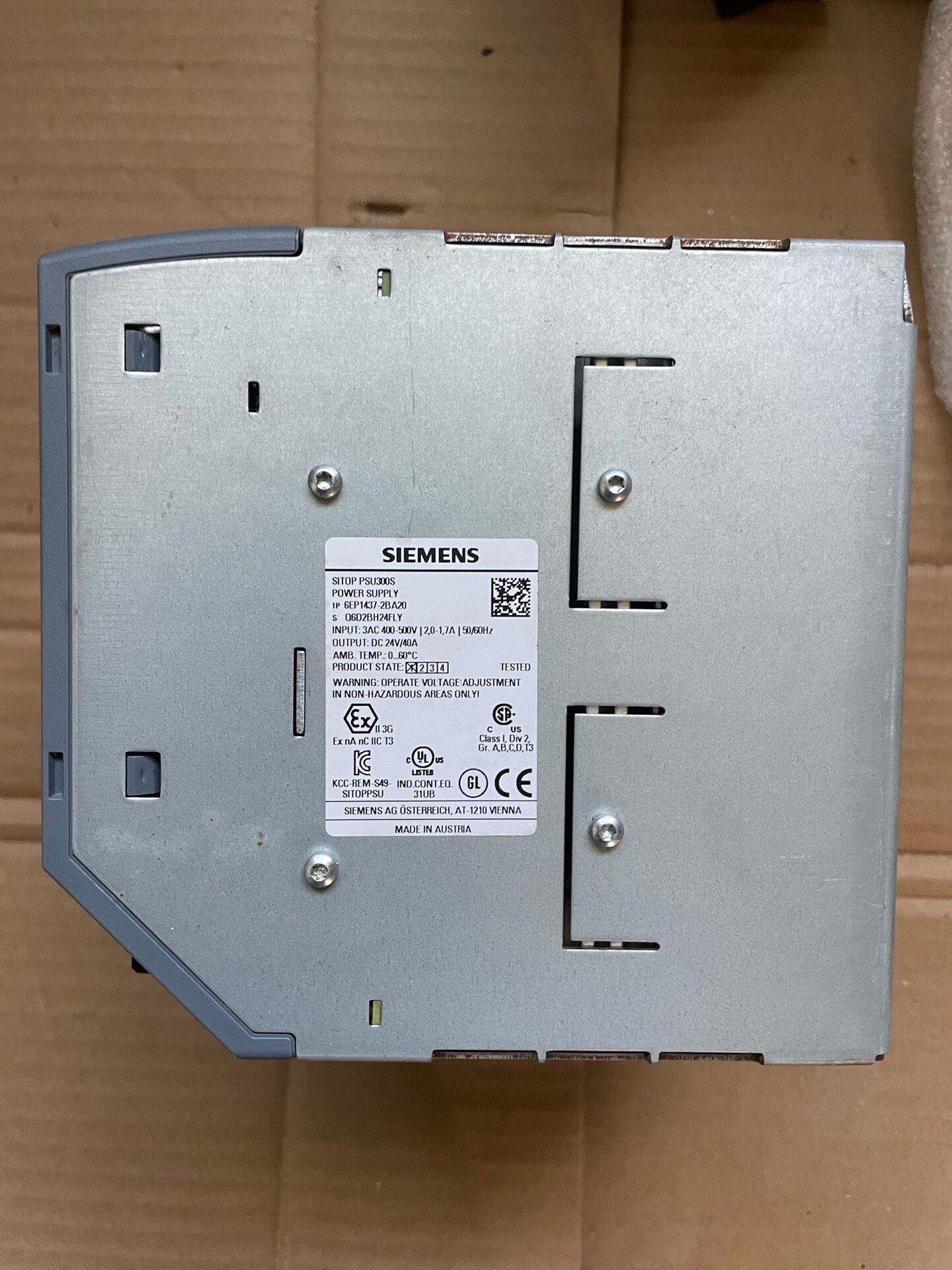 Siemens 6EP1437-2BA20 Источник питания постоянного тока 2