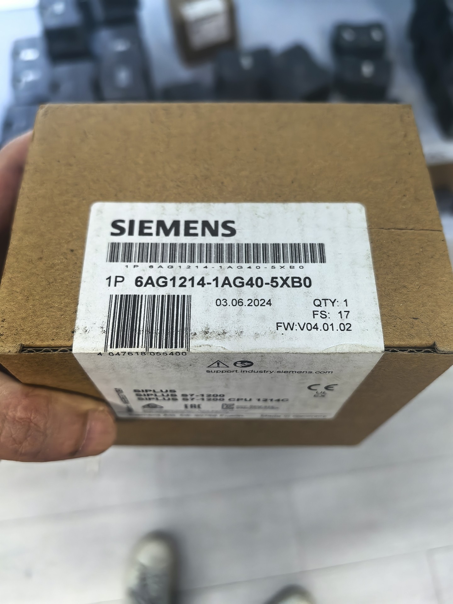 Siemens 6AG1214-1AG40-5XB0 SIMATIC S7-1200