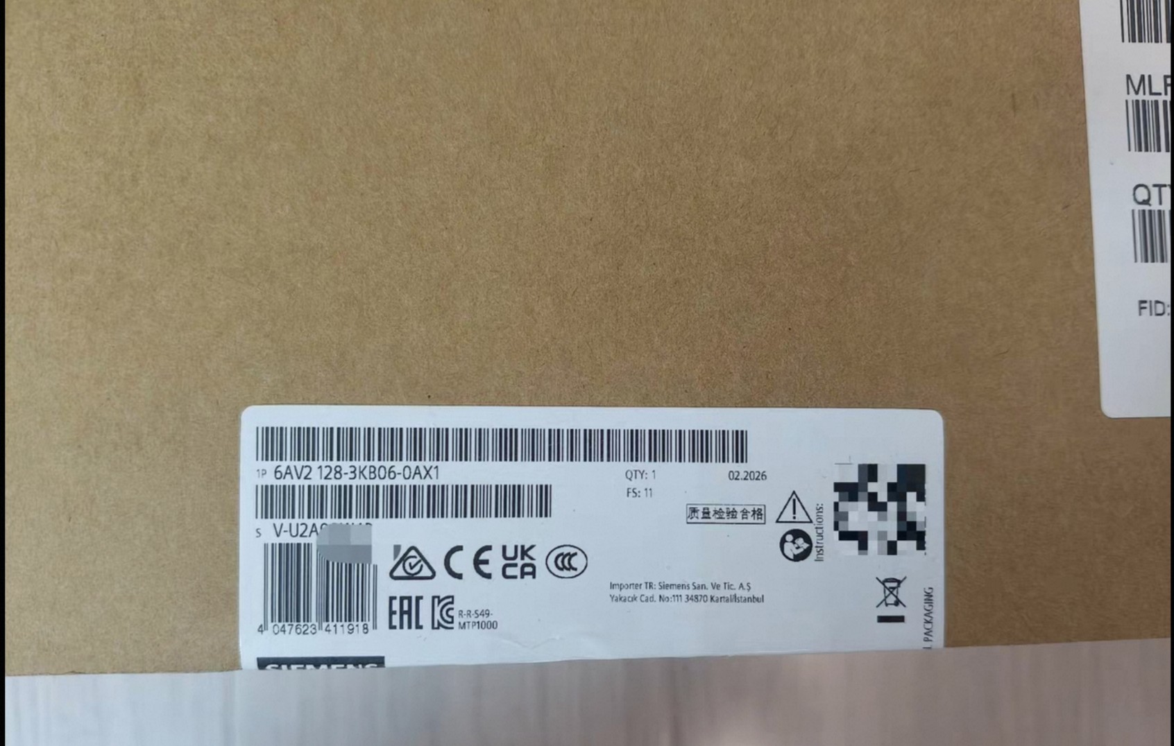 Siemens 6AV2128-3KB36-0AX1 Панели оператора / HMI