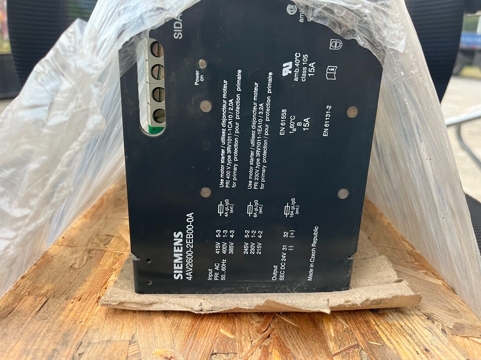 Siemens 4AV2600-2EB00-0A Источник питания 5