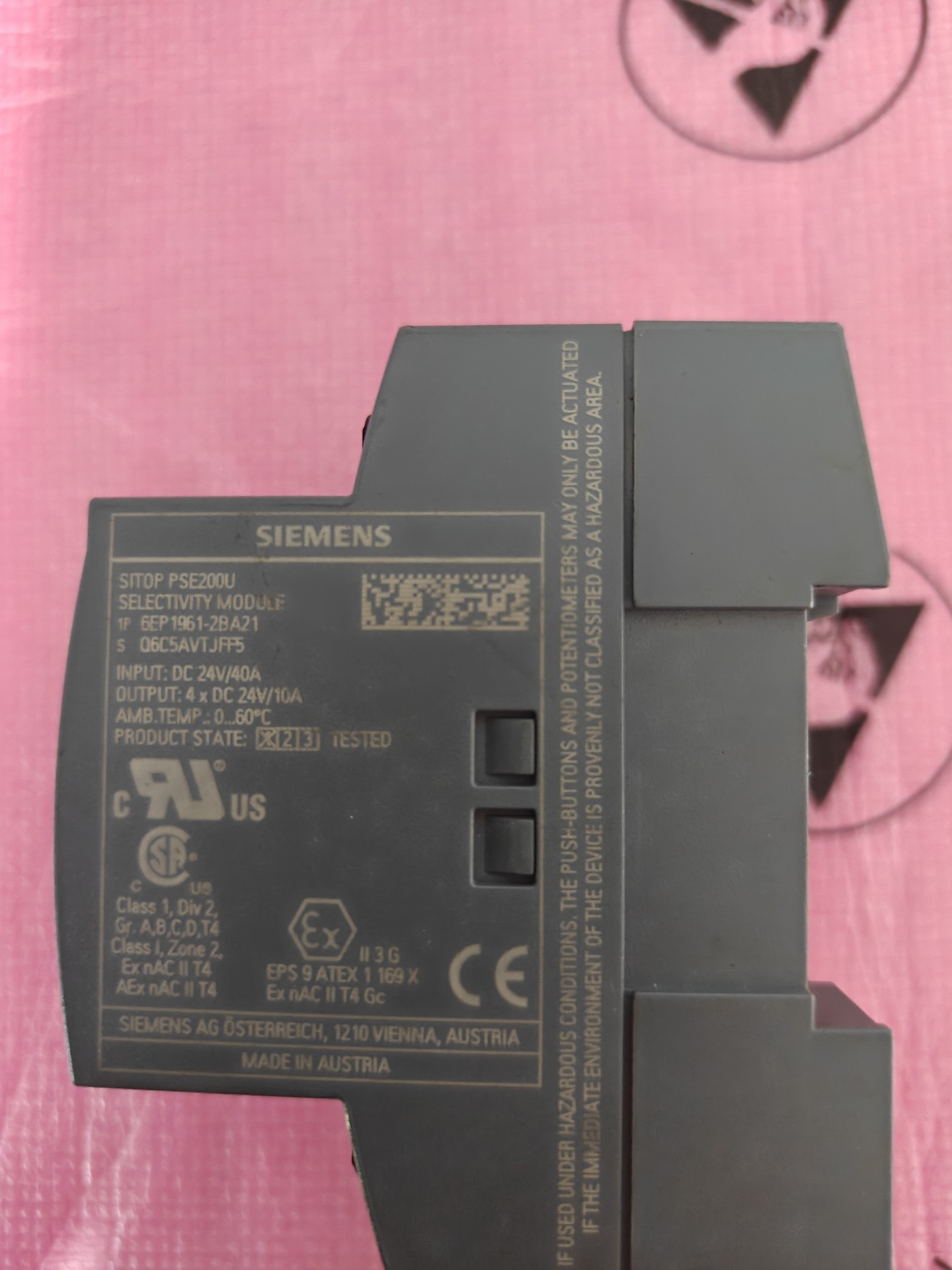 Siemens 6EP1961-2BA21 Модуль